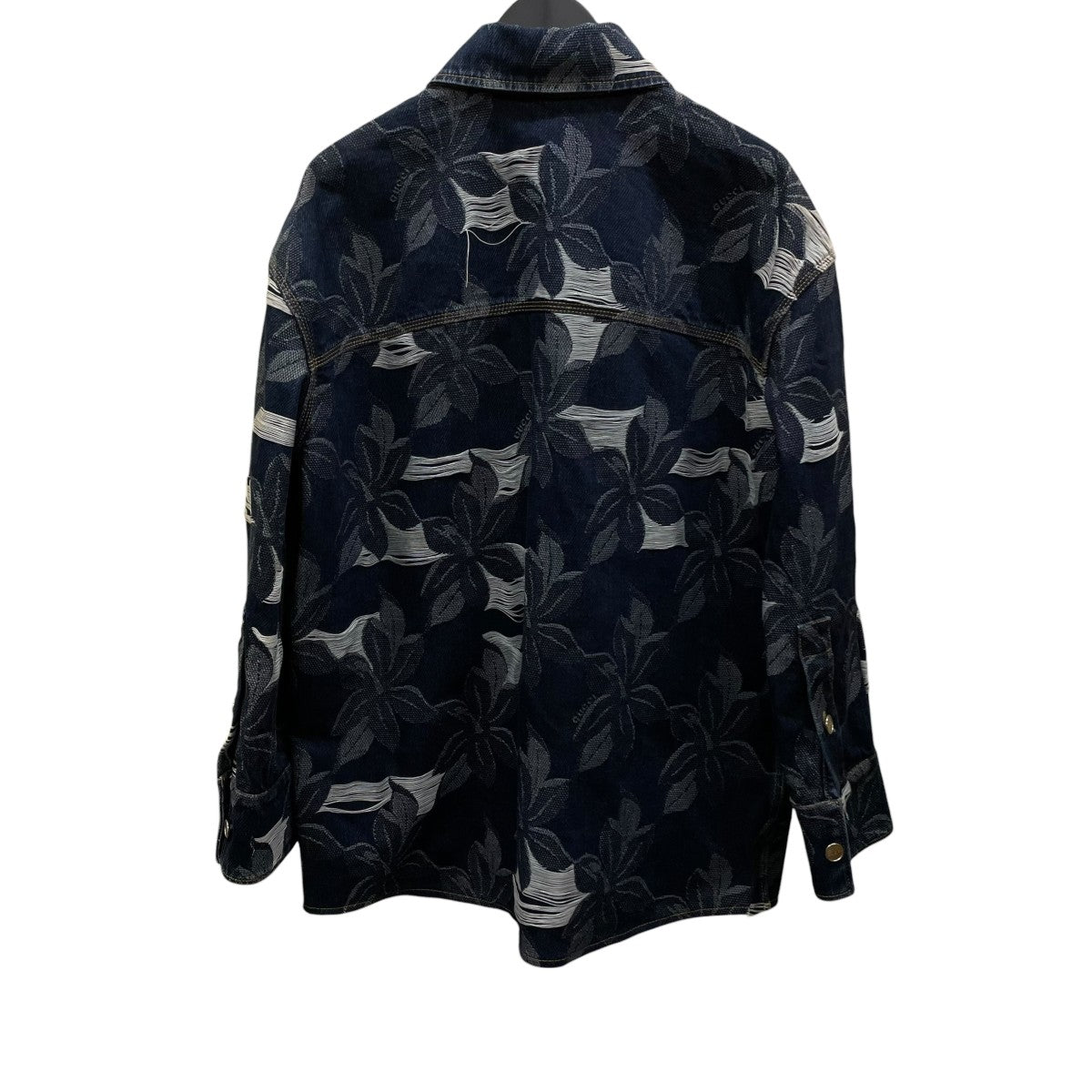 定価13万円　GUCCI デニムシャツ 833089_XDDDF_4009_001_100_0000