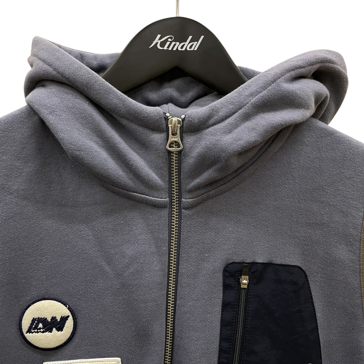 LOOPWHEELER ループウィラー バックポケットハーフジップパーカー LOOPWHEELER ループウィラー バックポケットハーフジップパーカー