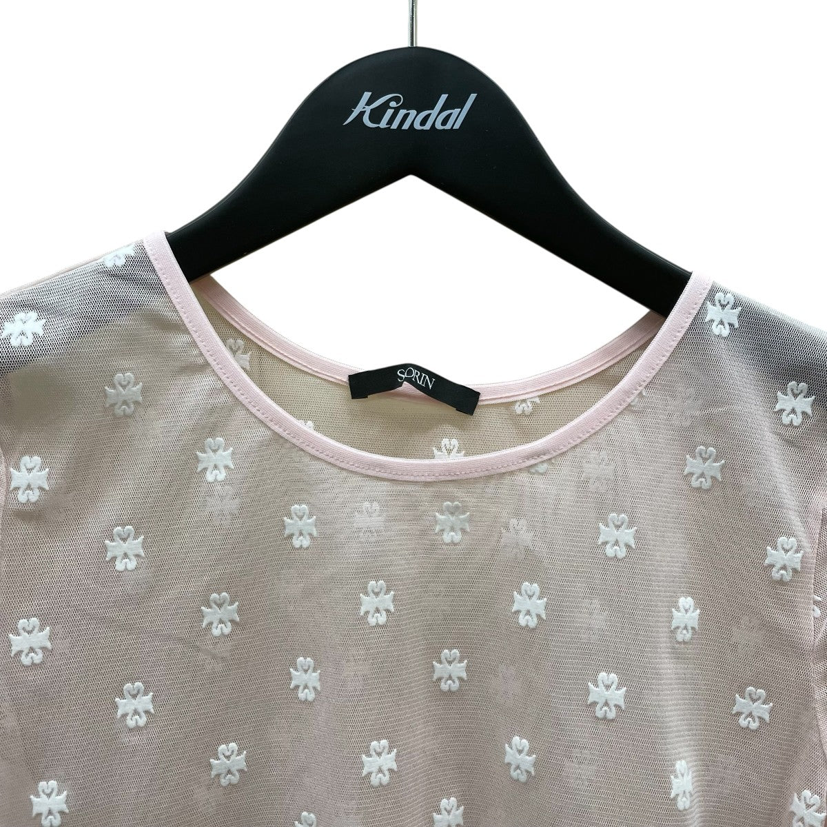 ソリン SORIN SWAN LAKE Half Sleeve TOP 半袖カットソー 27WCT242152 ピンク サイズ：38 SWAN LAKE Half Sleeve TOP（Tシャツ/カットソー）｜SORIN