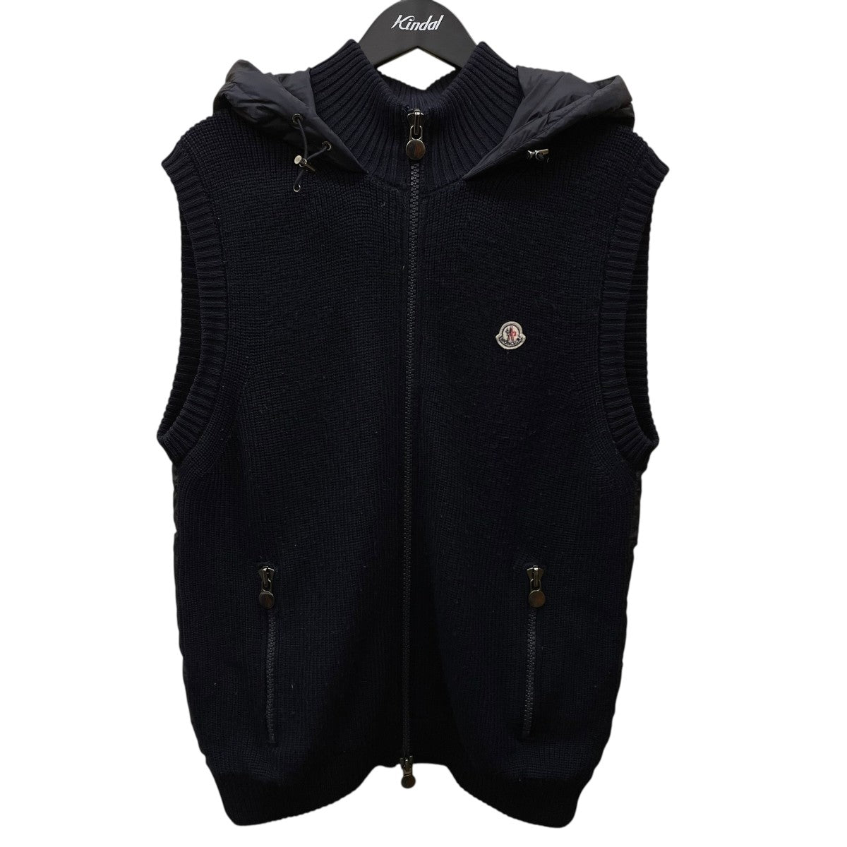 MONCLER(モンクレール) ニット切替ダウンベストA20919413400
