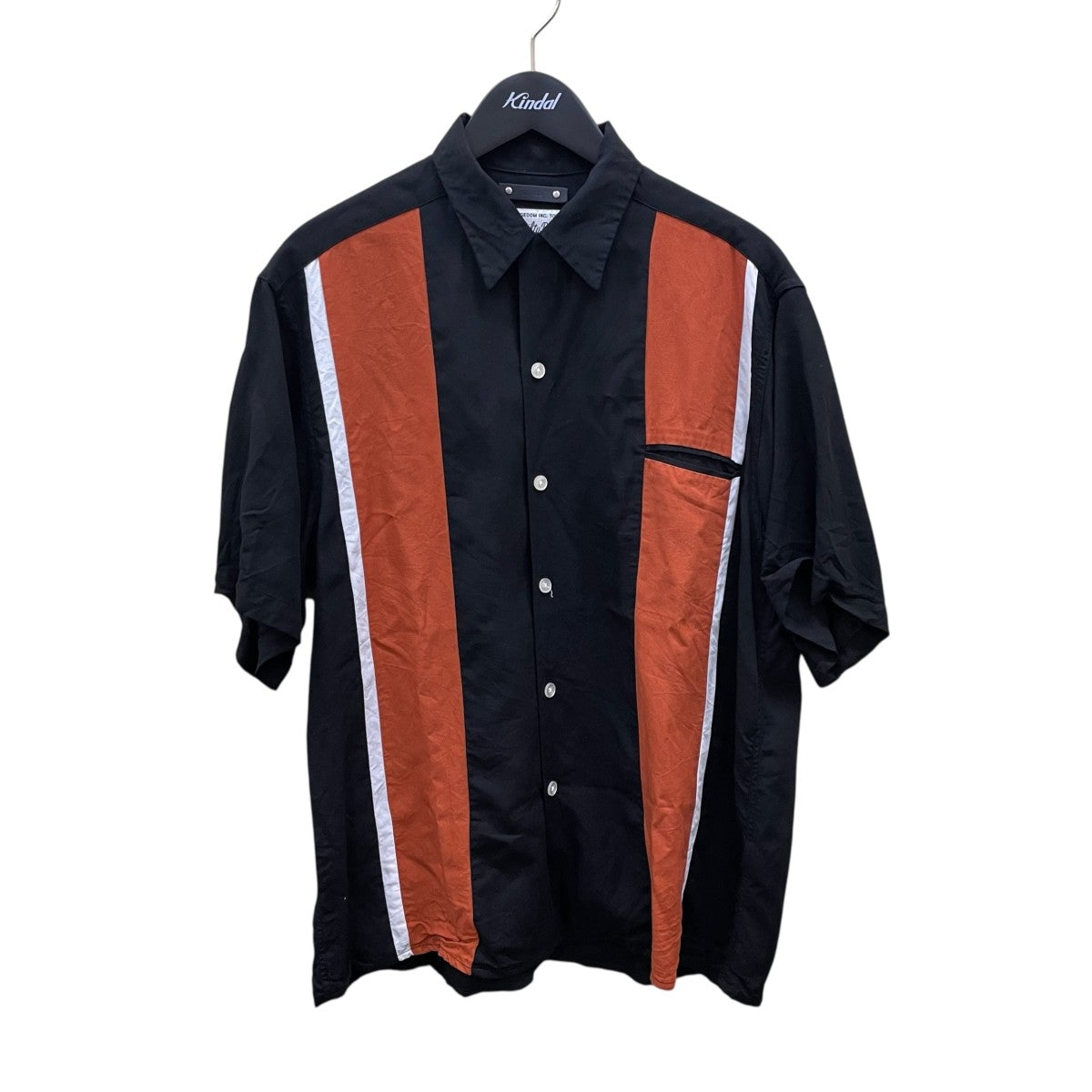 WACKO MARIA×MINEDENIM 22SS オープンカラーシャツ 22MND-WM001