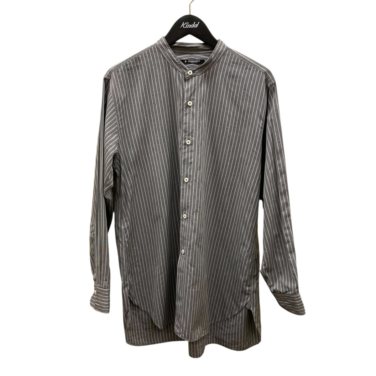 Maatee&sons バンドカラーシャツ サイズ３ Maatee&sons バンドカラーシャツ サイズ3 MAATEE&SONS リネン