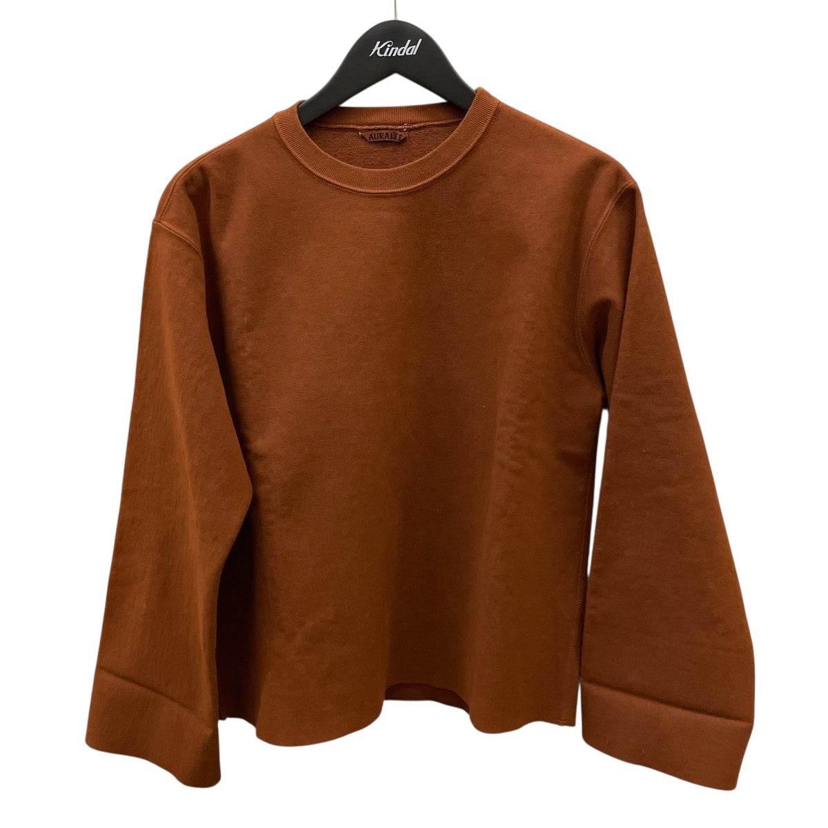 AURALEE(オーラリー) super milled sweat cut offロングスリーブ