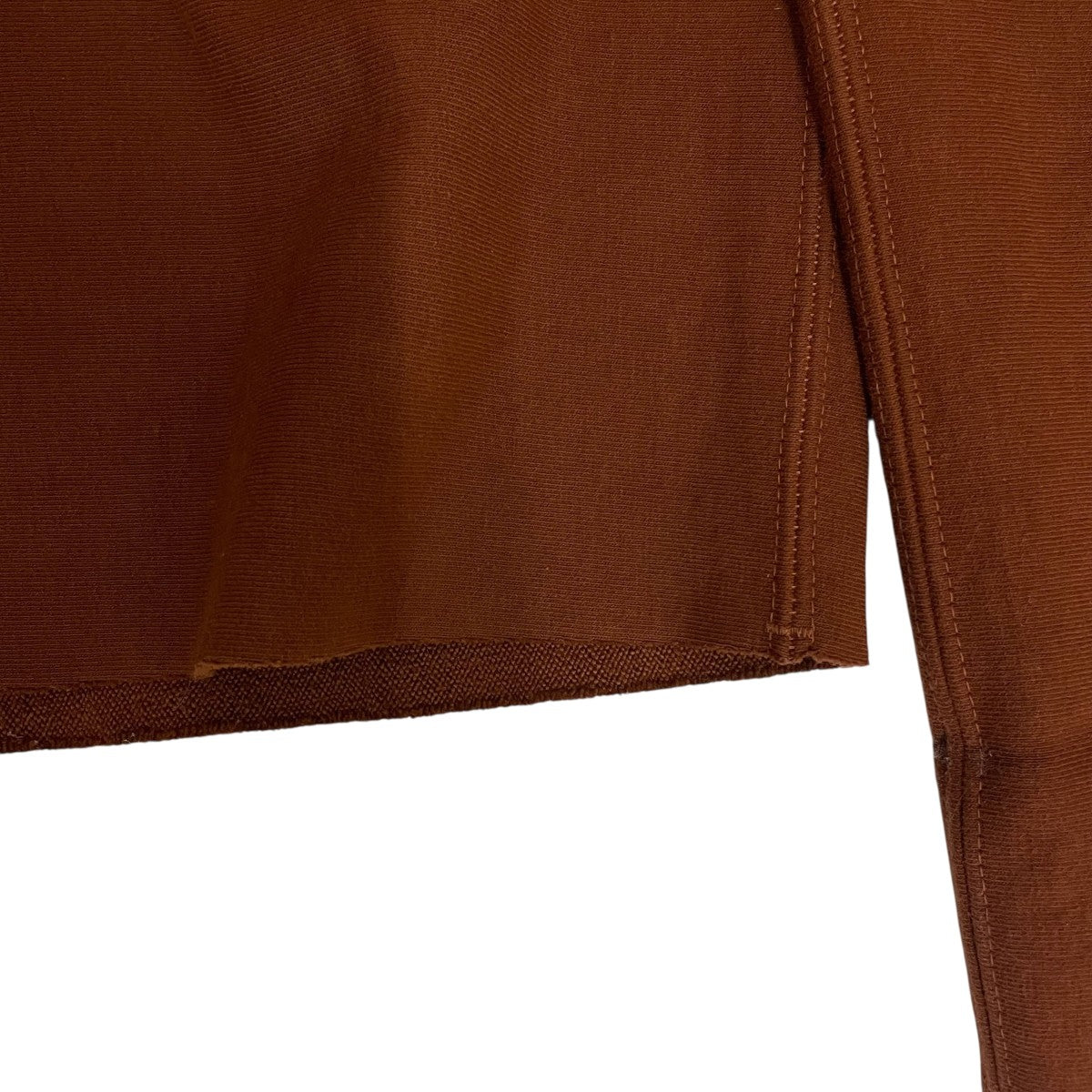 AURALEE(オーラリー) super milled sweat cut offロングスリーブ