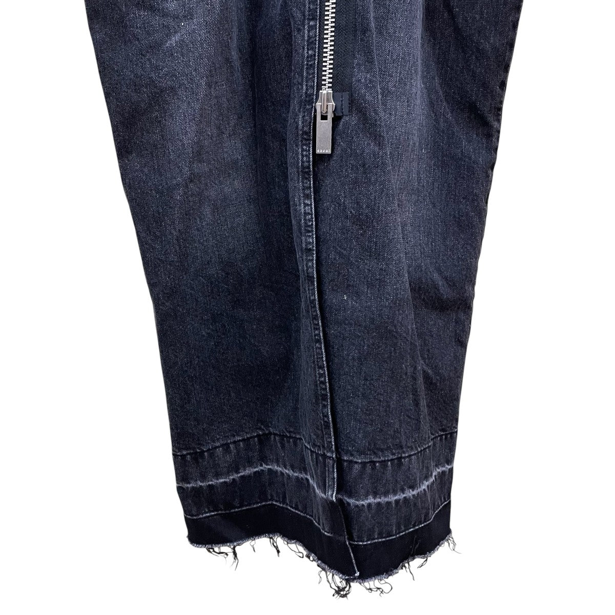 sacai ジップアップボアデニム ドレスワンピース20-05152 古着・中古-5枚目のアイテム画像