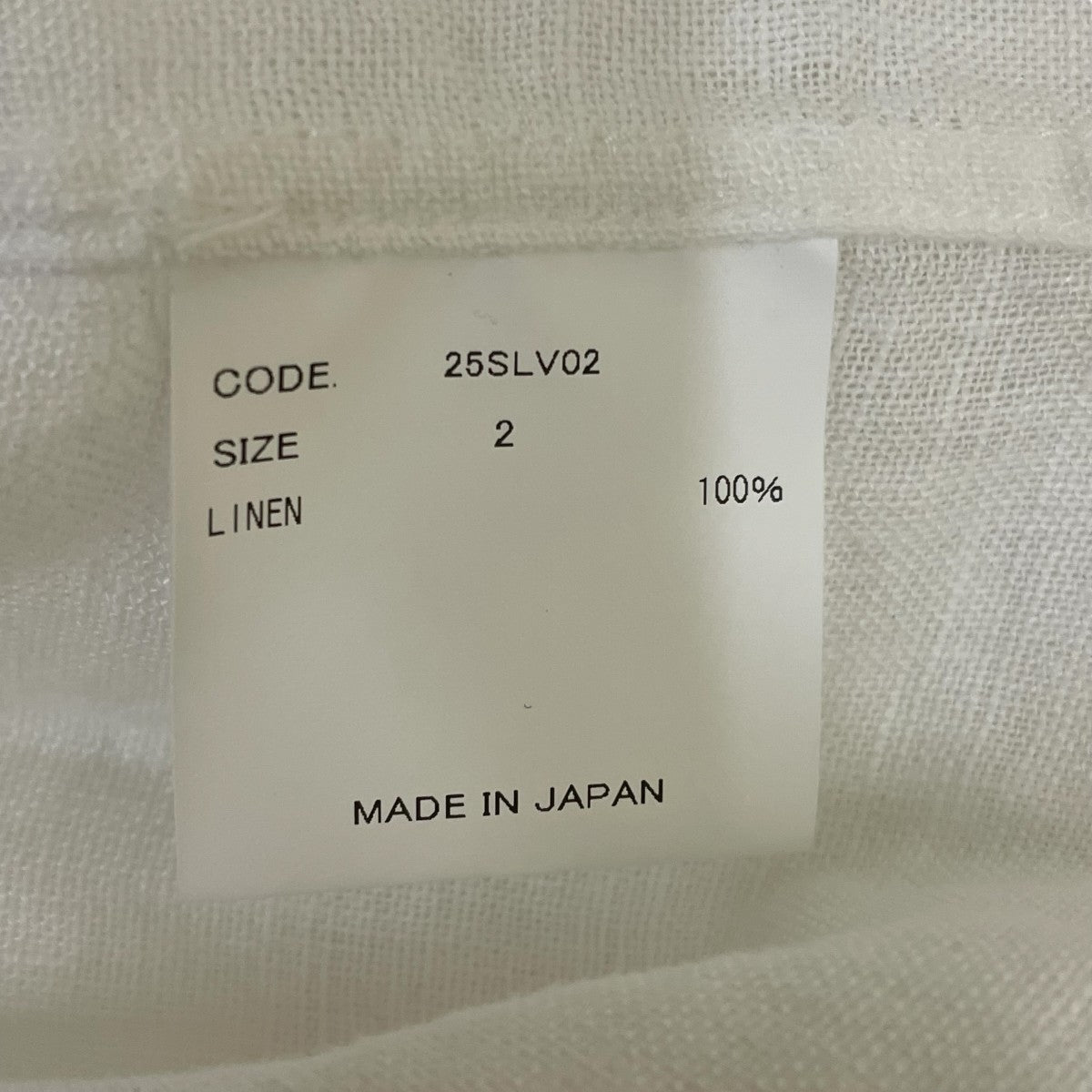 URU(ウル) Regular collar L S shirts長袖シャツ25SLV02 25SLV02