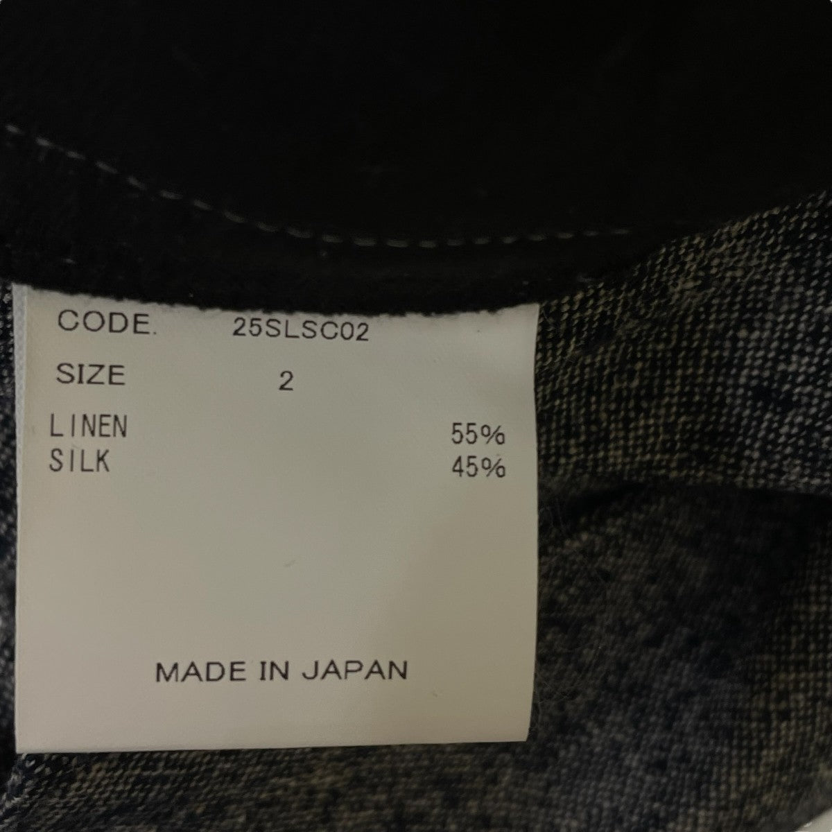 1 tuck pantsスラックス25SLSC02