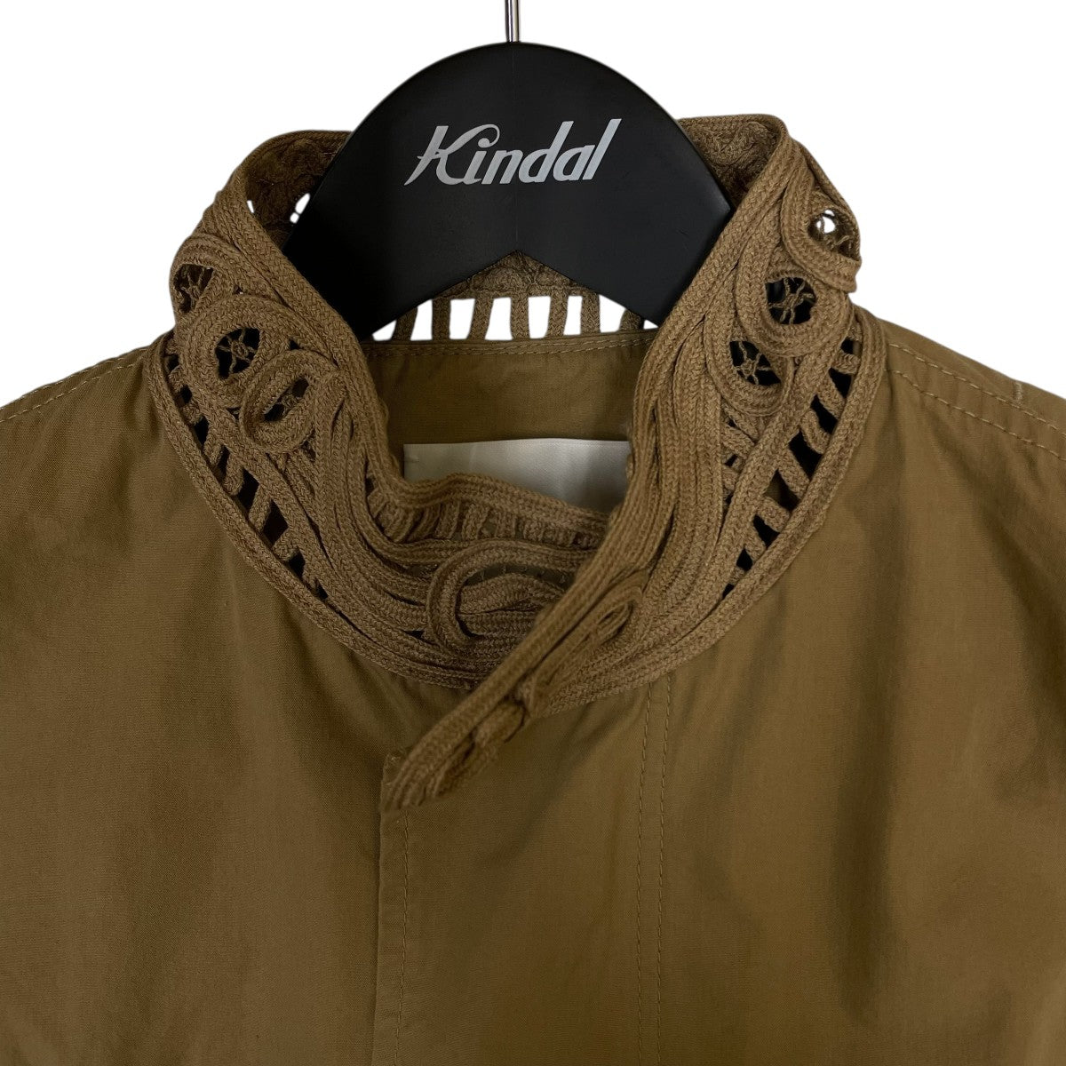 mame kurogouchi(マメクロゴウチ) Cording Embroidered Military