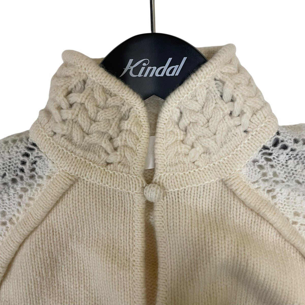 mame kurogouchi マメクロゴウチ　ニットトップス mame kurogouchi(マメクロゴウチ) オンブレストライプニット