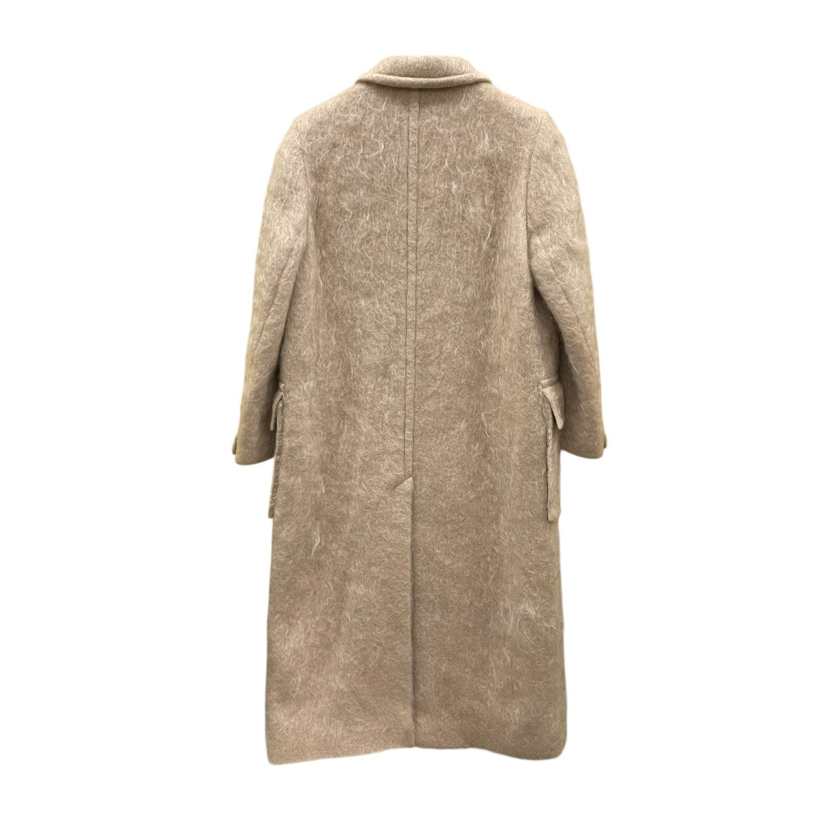 HYKE(ハイク) MOHAIR DOUBLE BREASTED COATモヘヤブレンド ダブル