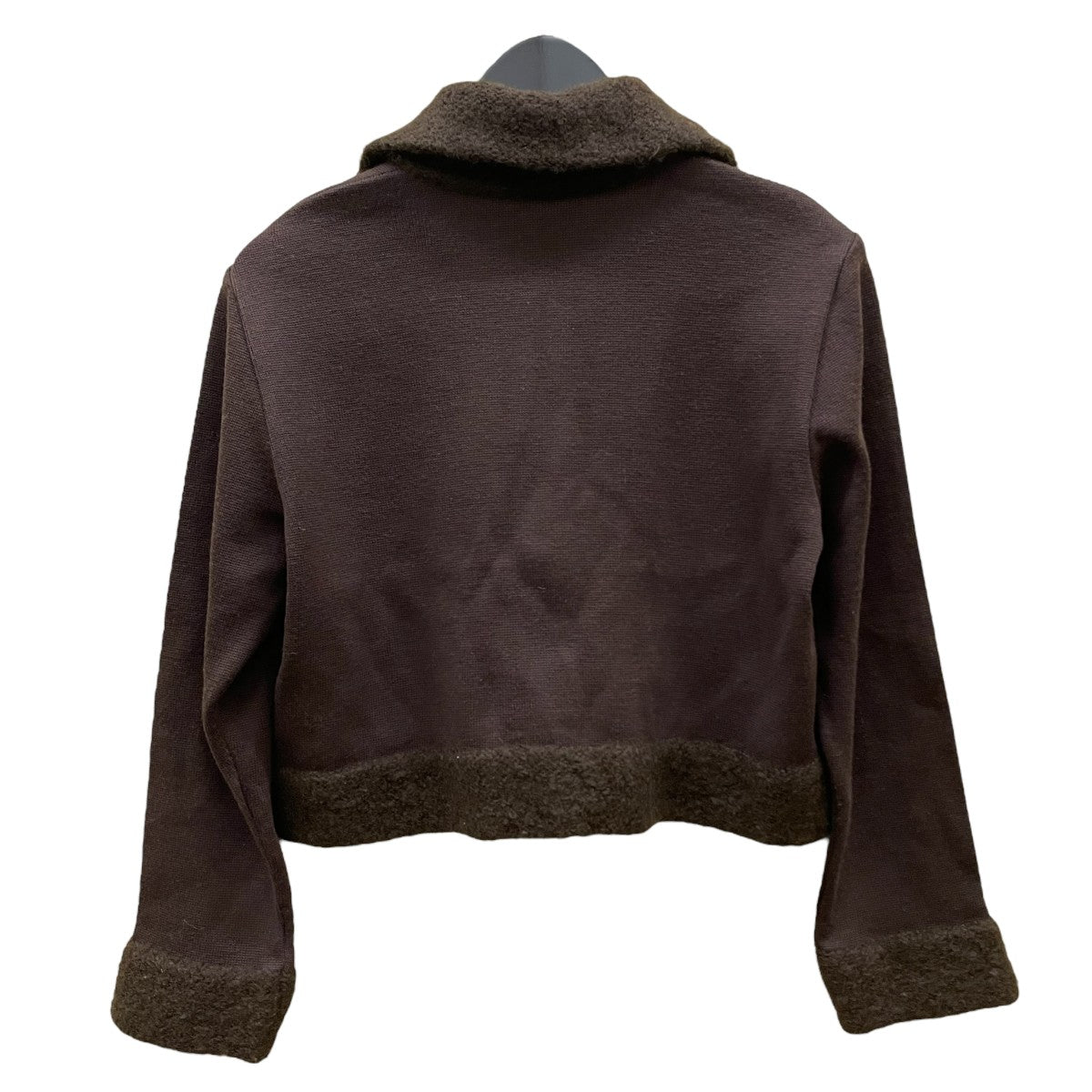 大きいサイズ 2XL✨ クリスチャンディオール 変形 ノーカラージャケット 名作 Christian Dior(クリスチャンディオール) ジップノーカラー