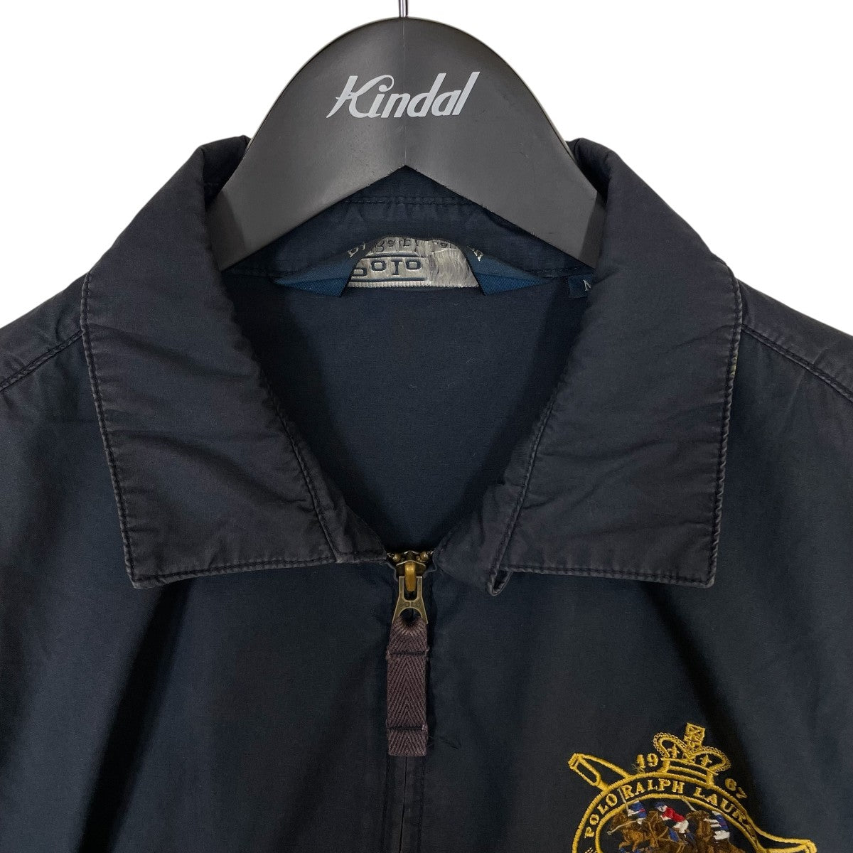 【未使用品】ラルフローレン スイングトップ ナイロンジャケット 黒 XL POLO RALPH LAUREN(ポロラルフローレン) スイングトップブルゾン