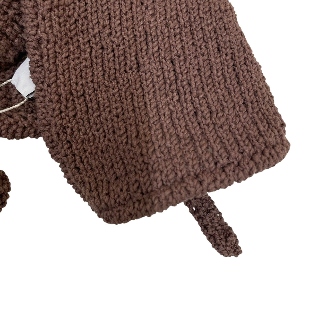 COTTON CROCHETED VEST WITH BRAタンクトップR24SF305