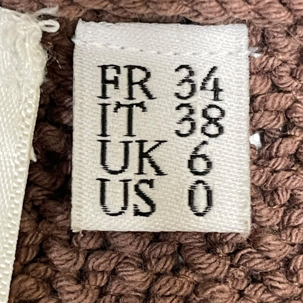 COTTON CROCHETED VEST WITH BRAタンクトップR24SF305