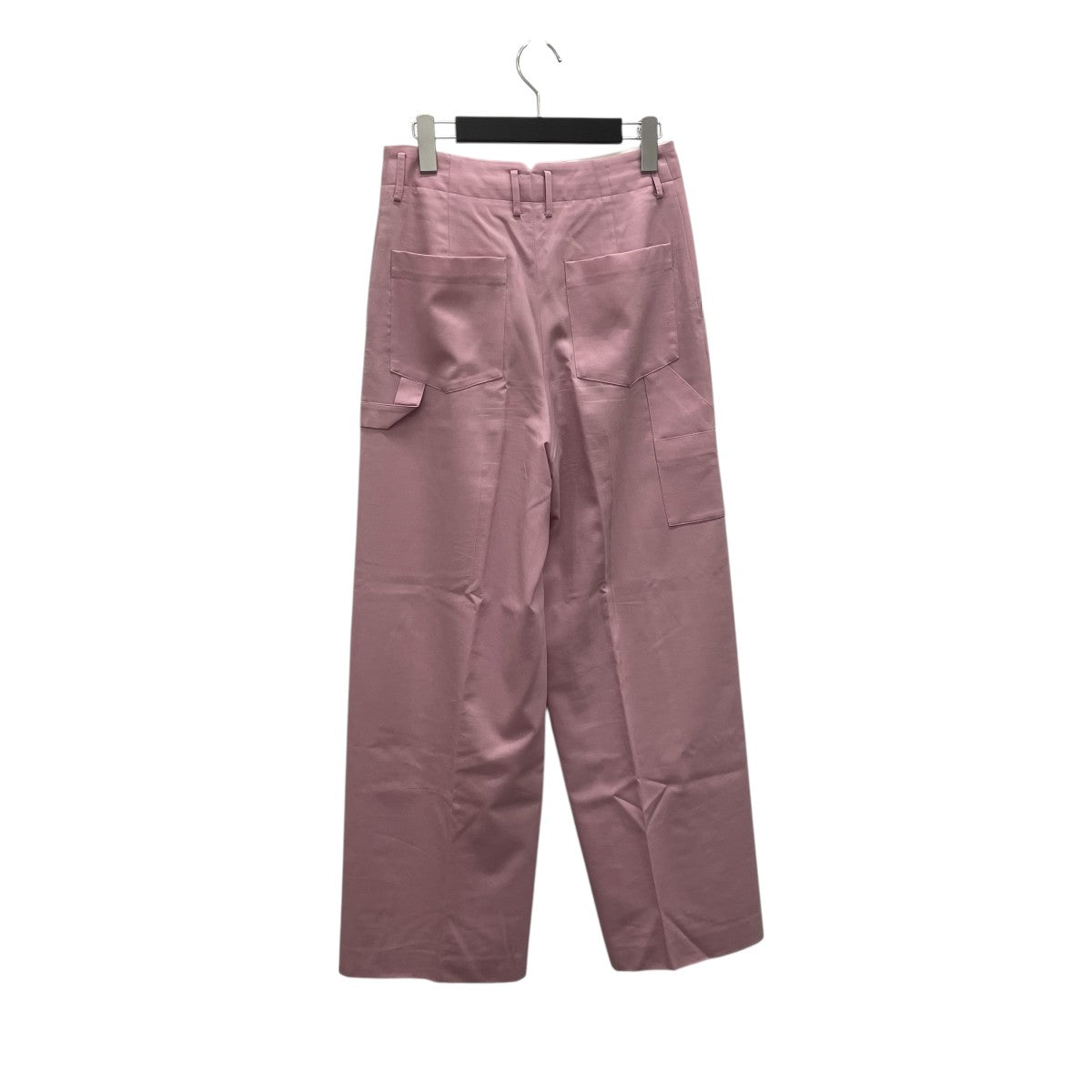 【新品タグ付／麻100%✨️】ebure ワイドパンツ EBURE(エブール) ワイドパンツ3510600575 3510600575 ピンク