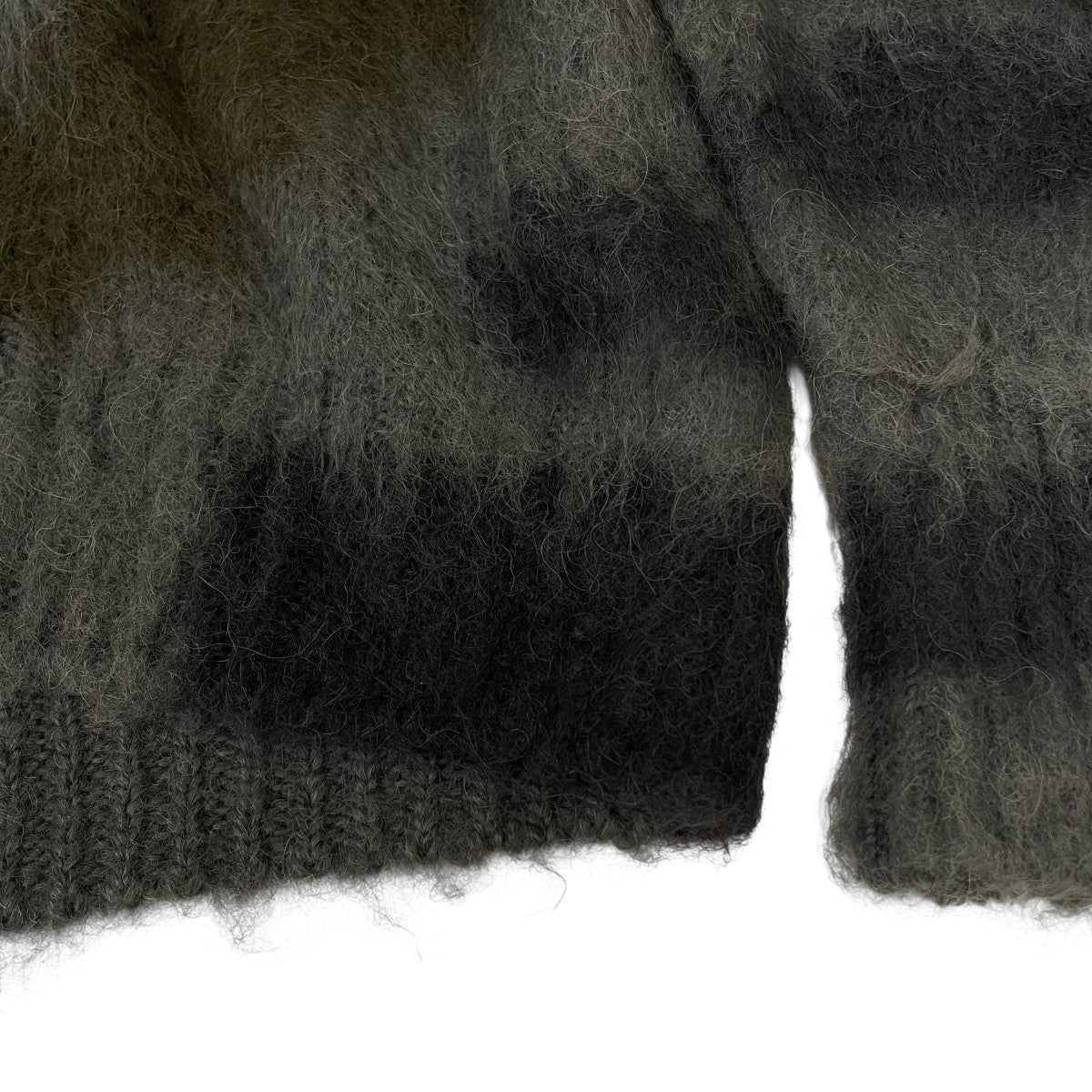 〈新品・未使用〉Mame Kurogouchi ニット　グレー Mame Kurogouchi マメクロゴウチ 3D Stripe Knited Pullover