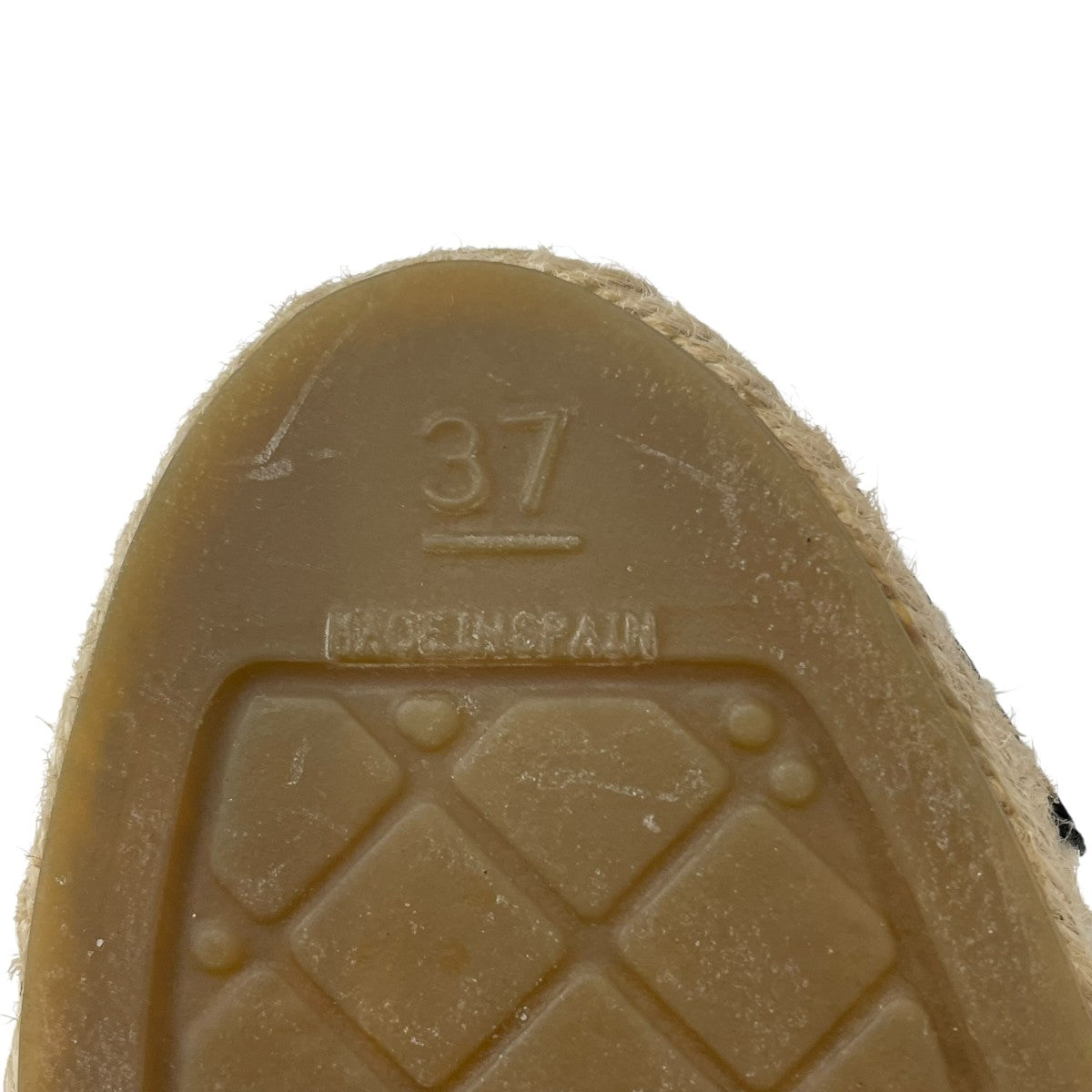 CHANEL(シャネル) エスパドリーユスリッポン ベージュ サイズ 37