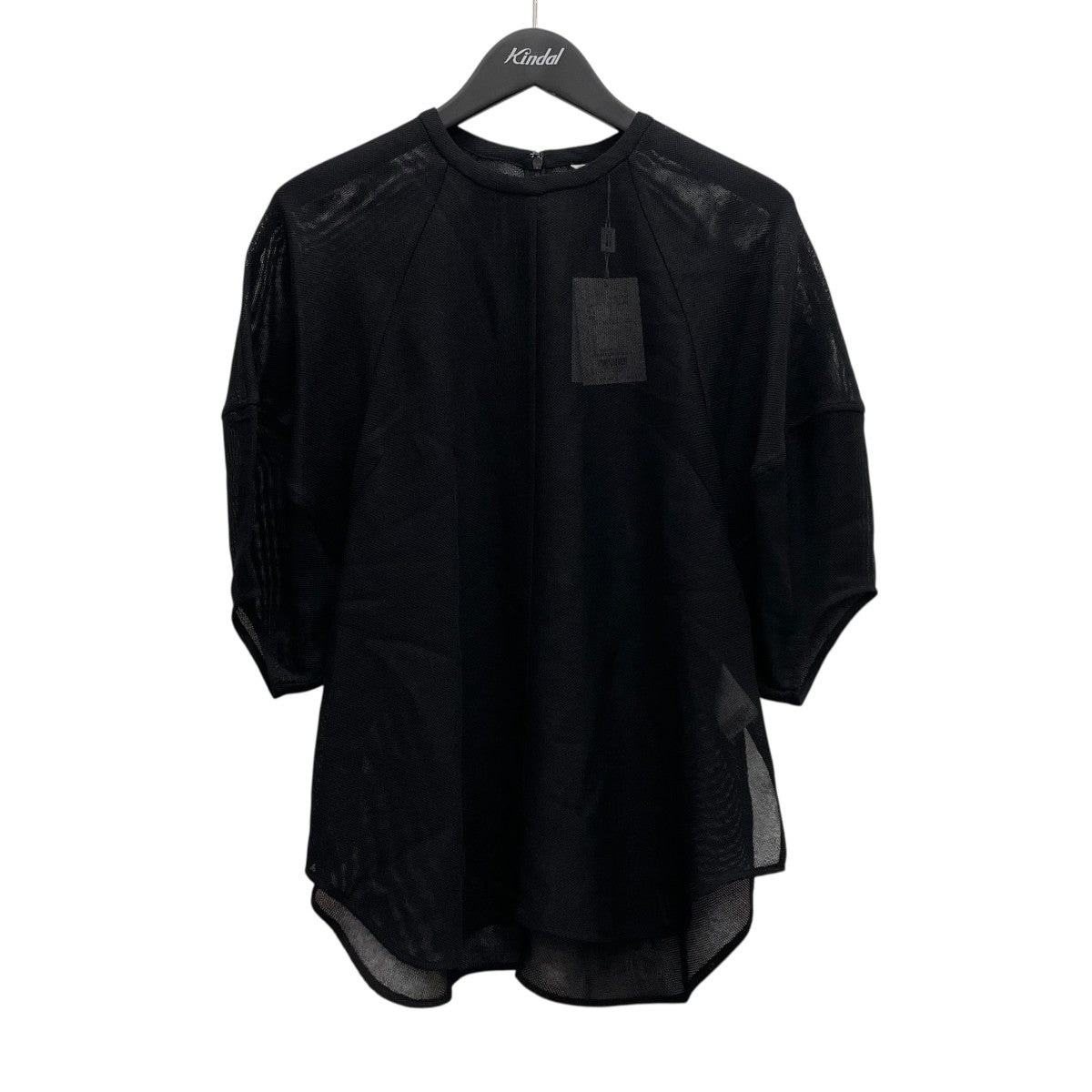 CLANE(クラネ) MESH FORM SLEEVE BLOUSE半袖Tシャツ14122 4202