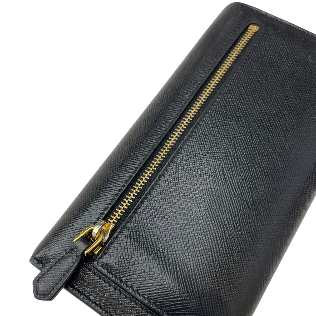 PRADA(プラダ) SAFFIANO METAL NEROサファイアーノ長財布 35N