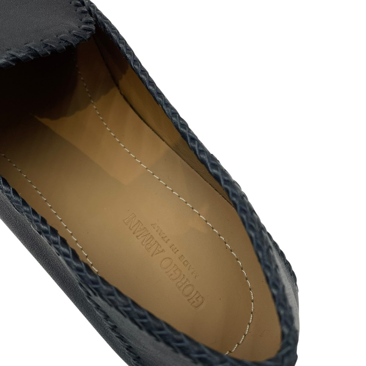 GIORGIO ARMANI ガレリア3 スリッポンX2X141 古着・中古-5枚目のアイテム画像