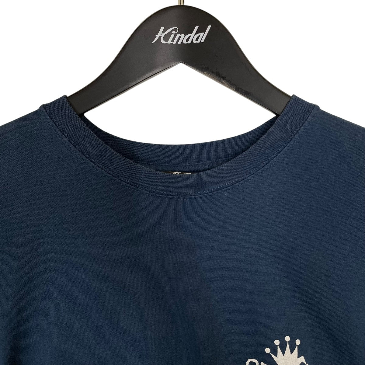 STUSSY ジャ―ジ　半袖　美品　ネイビー　ＵＳＡ製　Lサイズ 90s USA製 STUSSY ネイビー LATLNY99 半袖Tシャツ - メルカリ