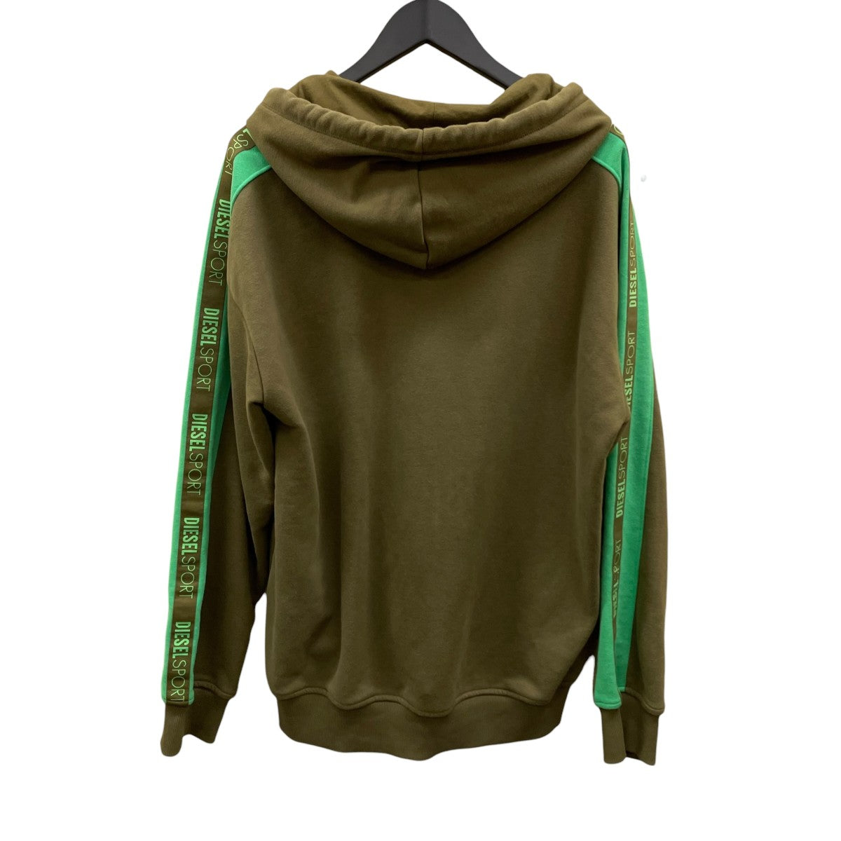 美品DIESEL フード付きオリーブジャンパー DIESEL(ディーゼル) ジップパーカーAMST BOWE Z HT32 AMST BOWE