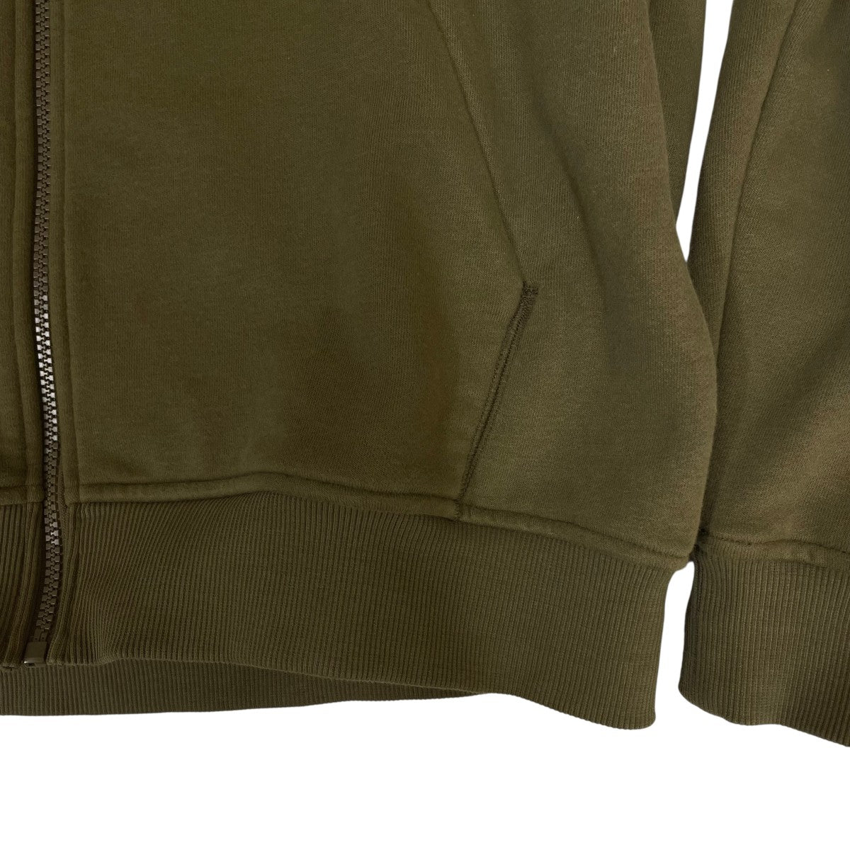 美品DIESEL フード付きオリーブジャンパー DIESEL(ディーゼル) ジップパーカーAMST BOWE Z HT32 AMST BOWE