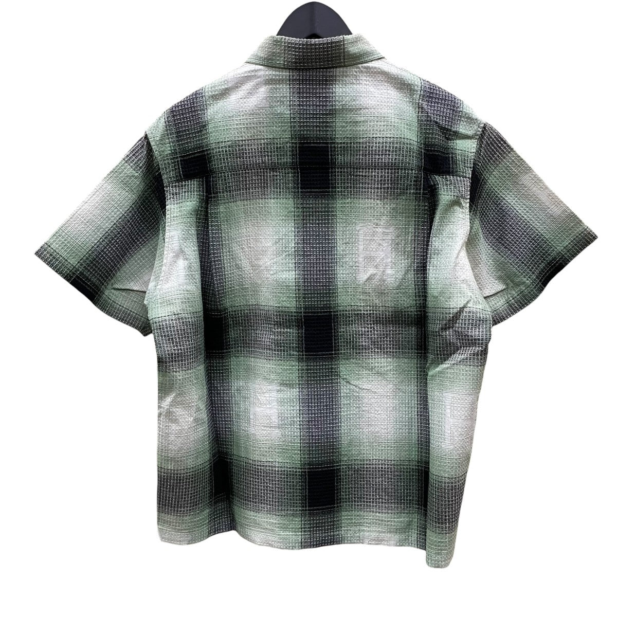 ハフ 　HUF 　シャツ　半袖 HUF ハフ 半袖シャツ メンズ ARCH MESH BUTTON UP BU00237