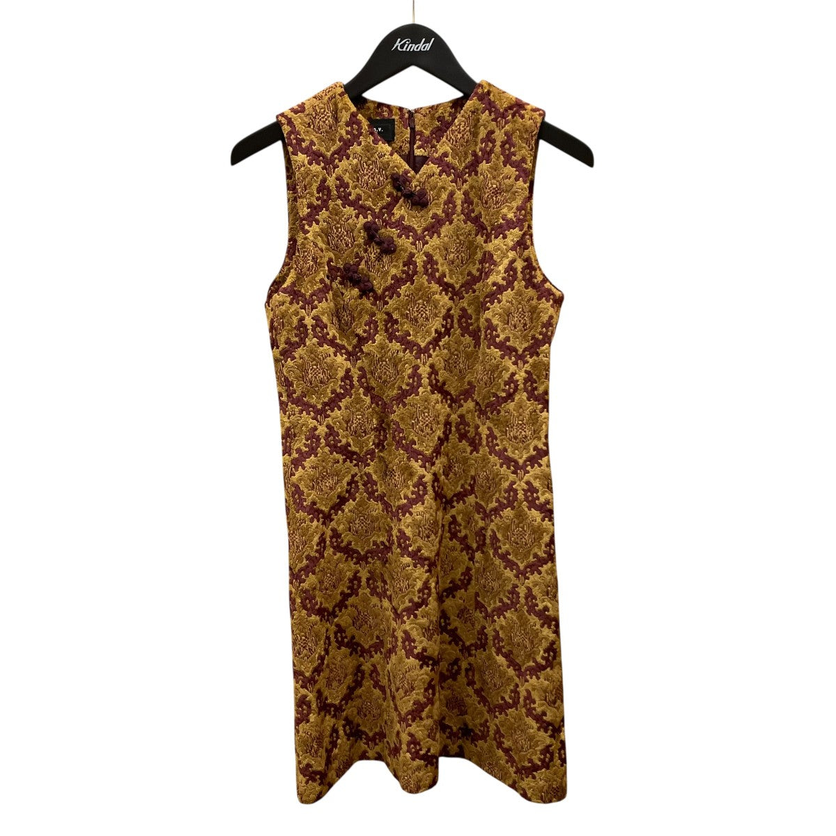DAMASK JACQUARD DRESSノースリーブワンピースGV1731031