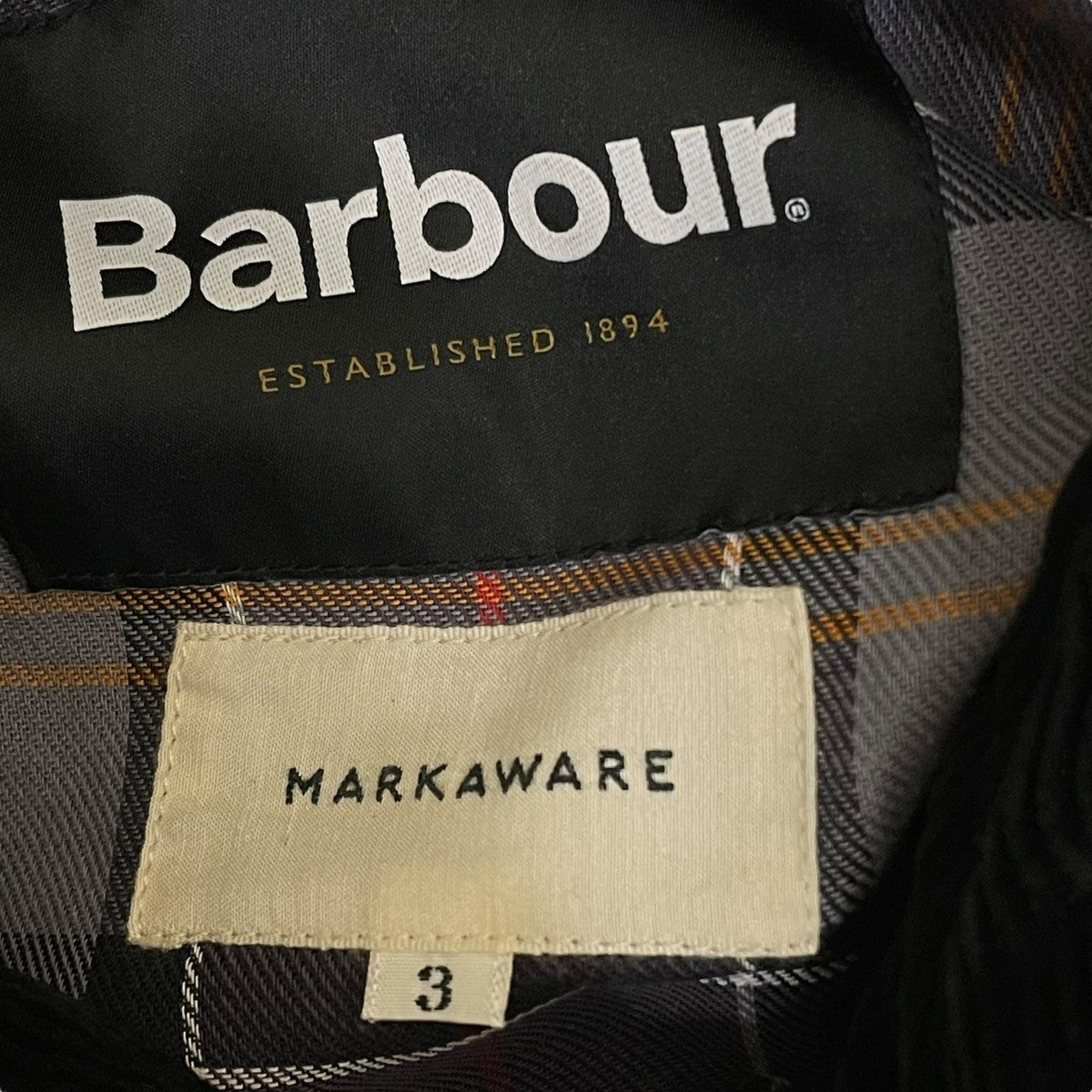 Barbour×MARKAWARE ビデイル　ジャケット　美品 バーブァー×マーカウェア Barbour×MARKAWARE ビデイルジャケット