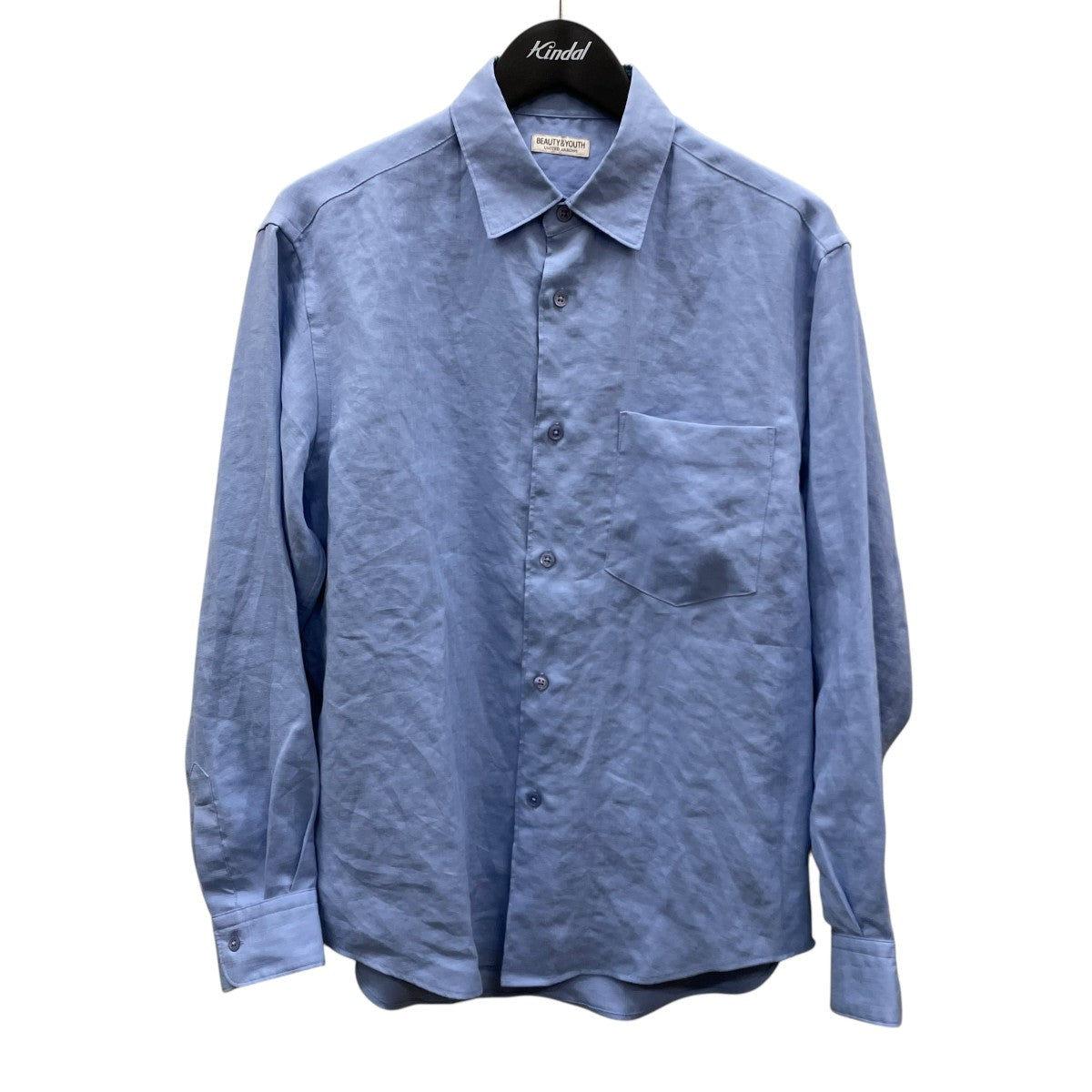 未使用品 crewre バックステッチレギュラーシャツ size2 ブルー 新品未使用】crewre バックステッチレギュラーシャツ size2 完売品