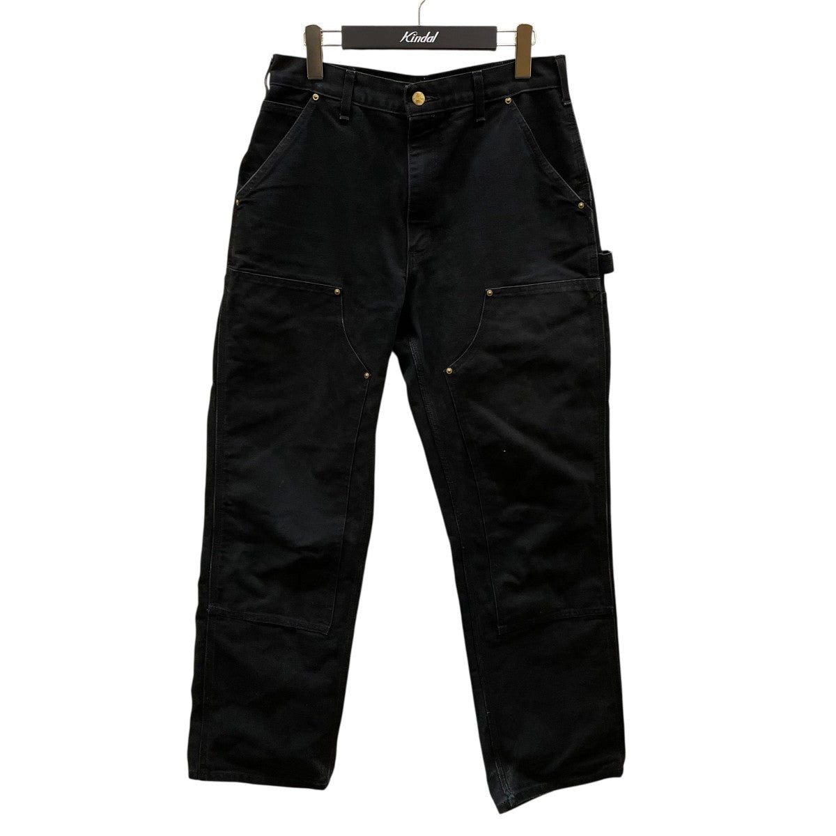 CarHartt(カーハート) USA製ダブルニー ペインターパンツB01 BLK