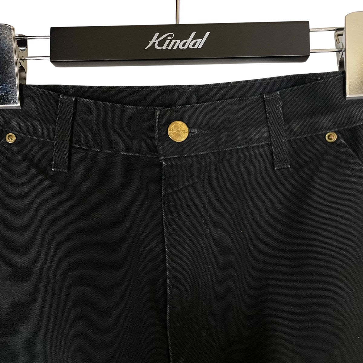 USA製 Carhartt カーハート ダブルニー ペインターパンツ ブラック 90s USA製 carharttカーハート ダブルニー ダック地 ペインター