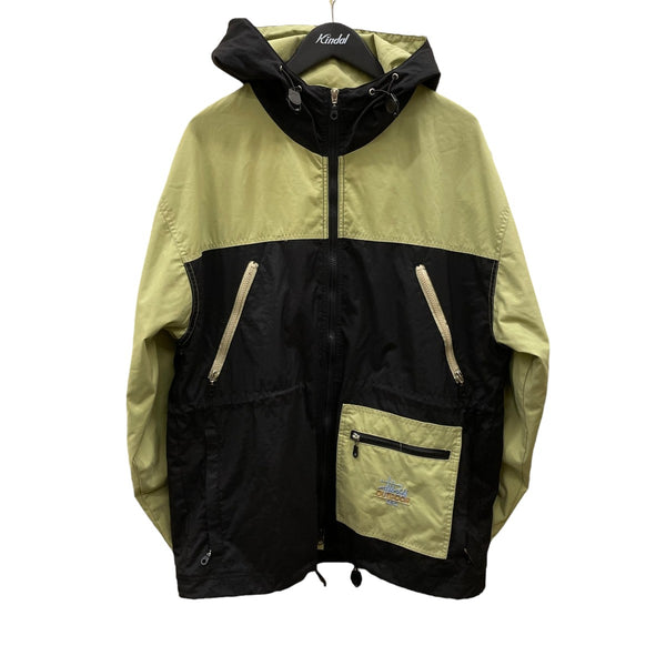 stussy(ステューシー) OLD STUSSYマウンテンパーカー 黄緑 サイズ L