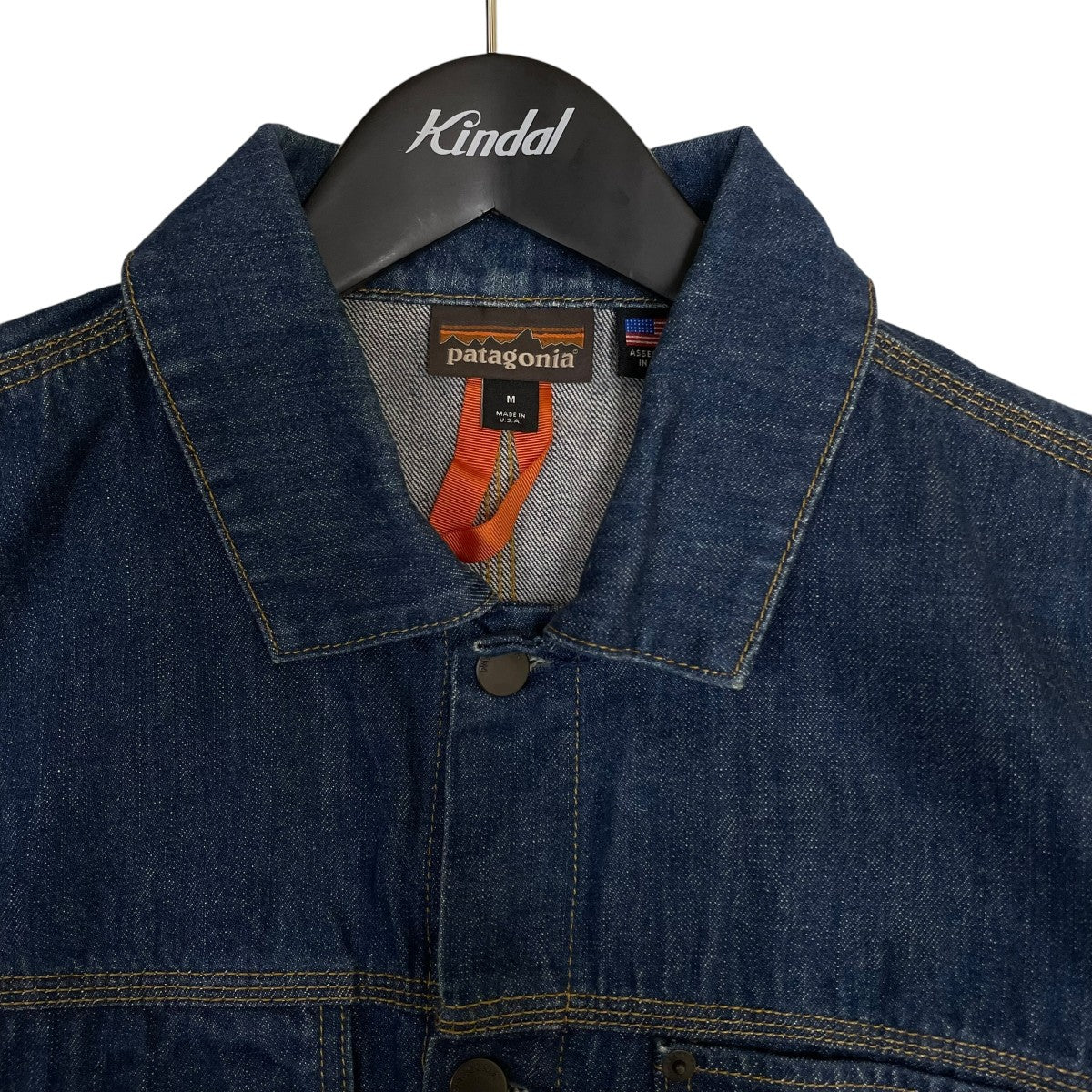 激レア　パタゴニア　steel forge denim jacket PATAGONIA Steel Forge Denim Jacket Blue Size XXL Made in USA