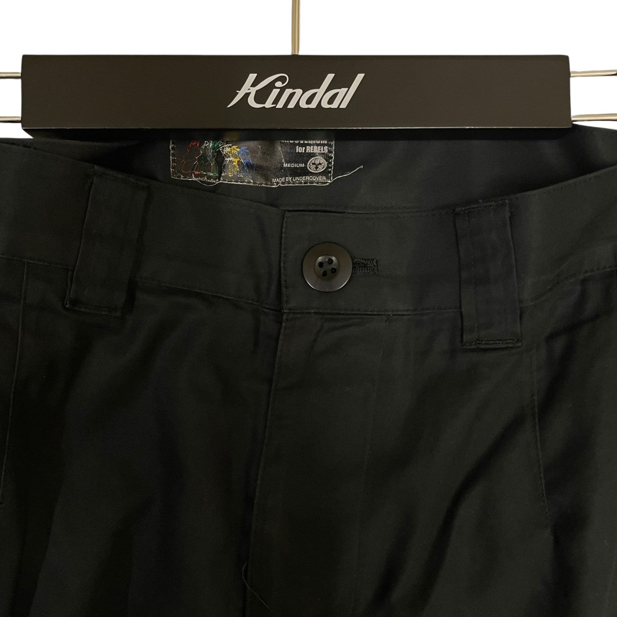 UNDERCOVER(アンダーカバー) コットンパンツJ260 J260 ブラック サイズ