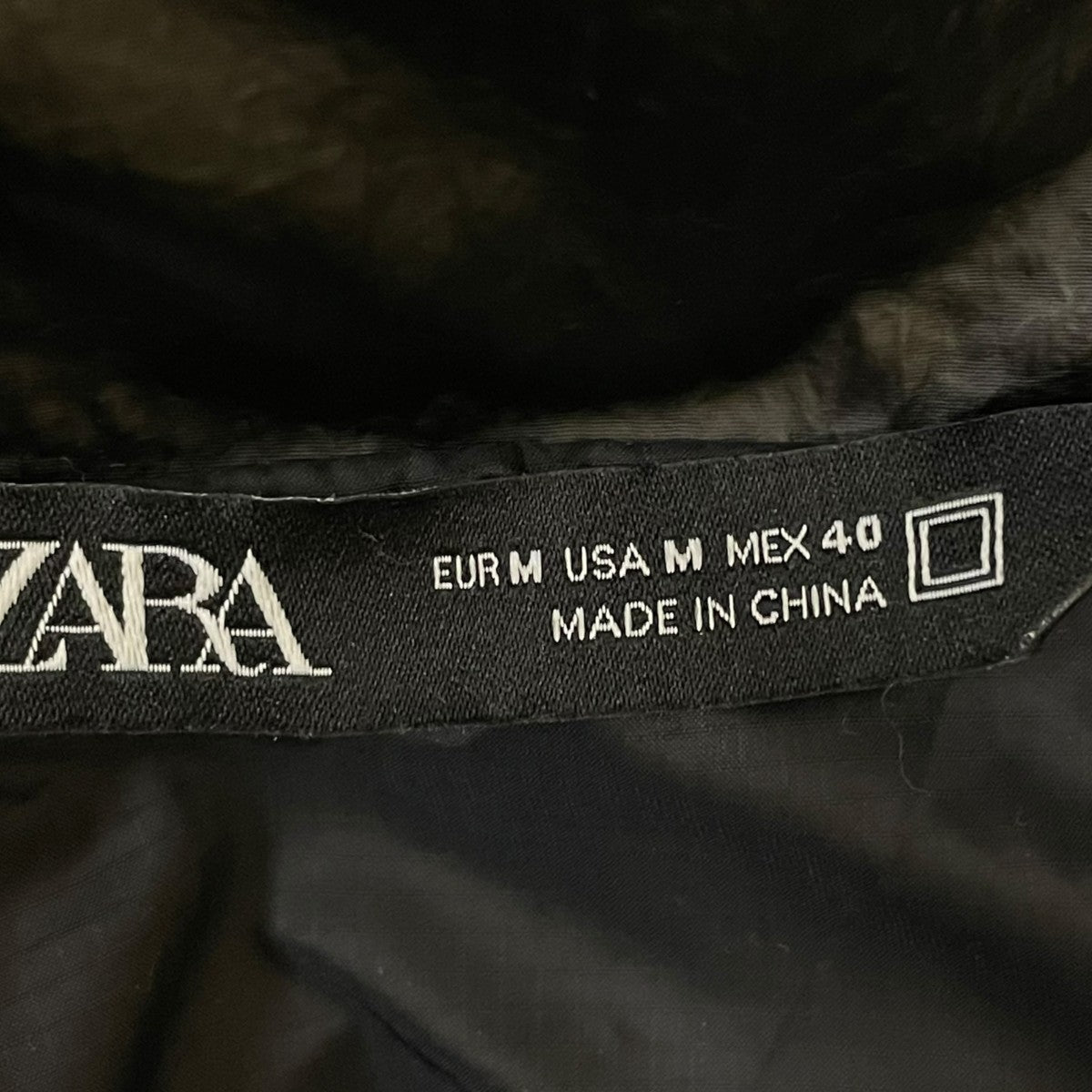 ZARA(ザラ) シャイニーエフェクトテクニカルジャケットナイロン
