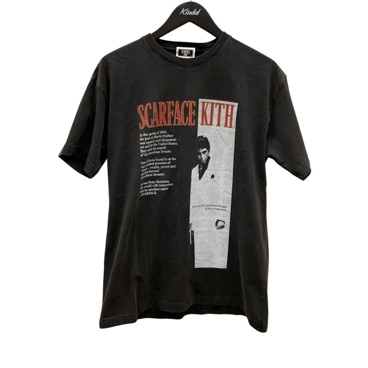 25AWKith For Scarface Film Poster Vintage Teeヴィンテージ加工TシャツKHM034171 001