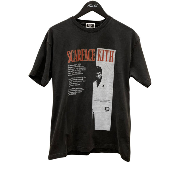 KITH(キス) 25AWKith For Scarface Film Poster Vintage Tee