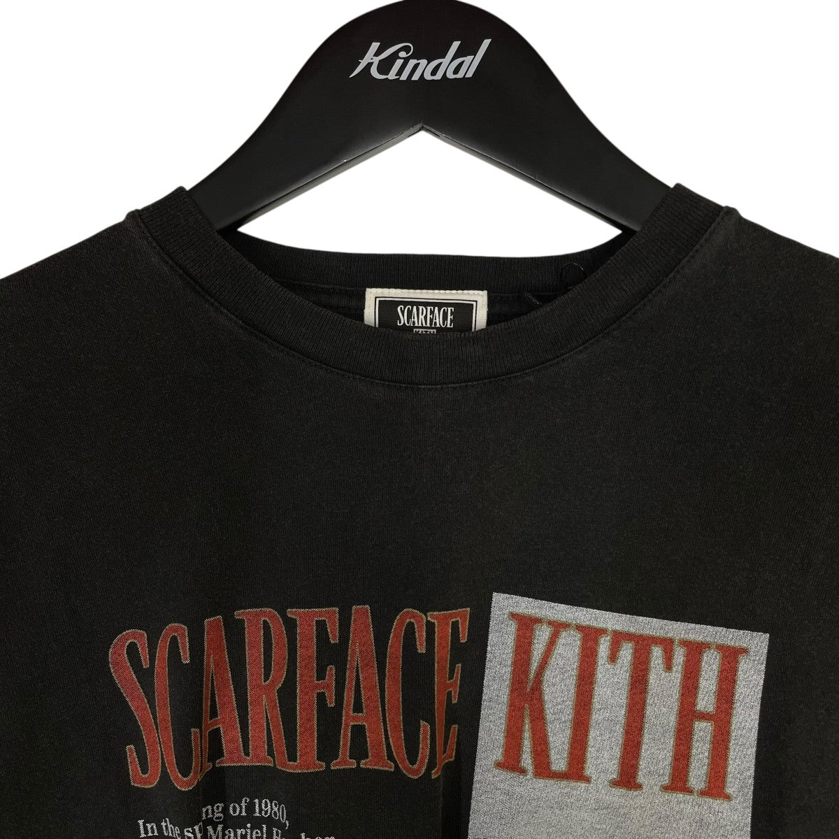 KITH(キス) 25AWKith For Scarface Film Poster Vintage Tee