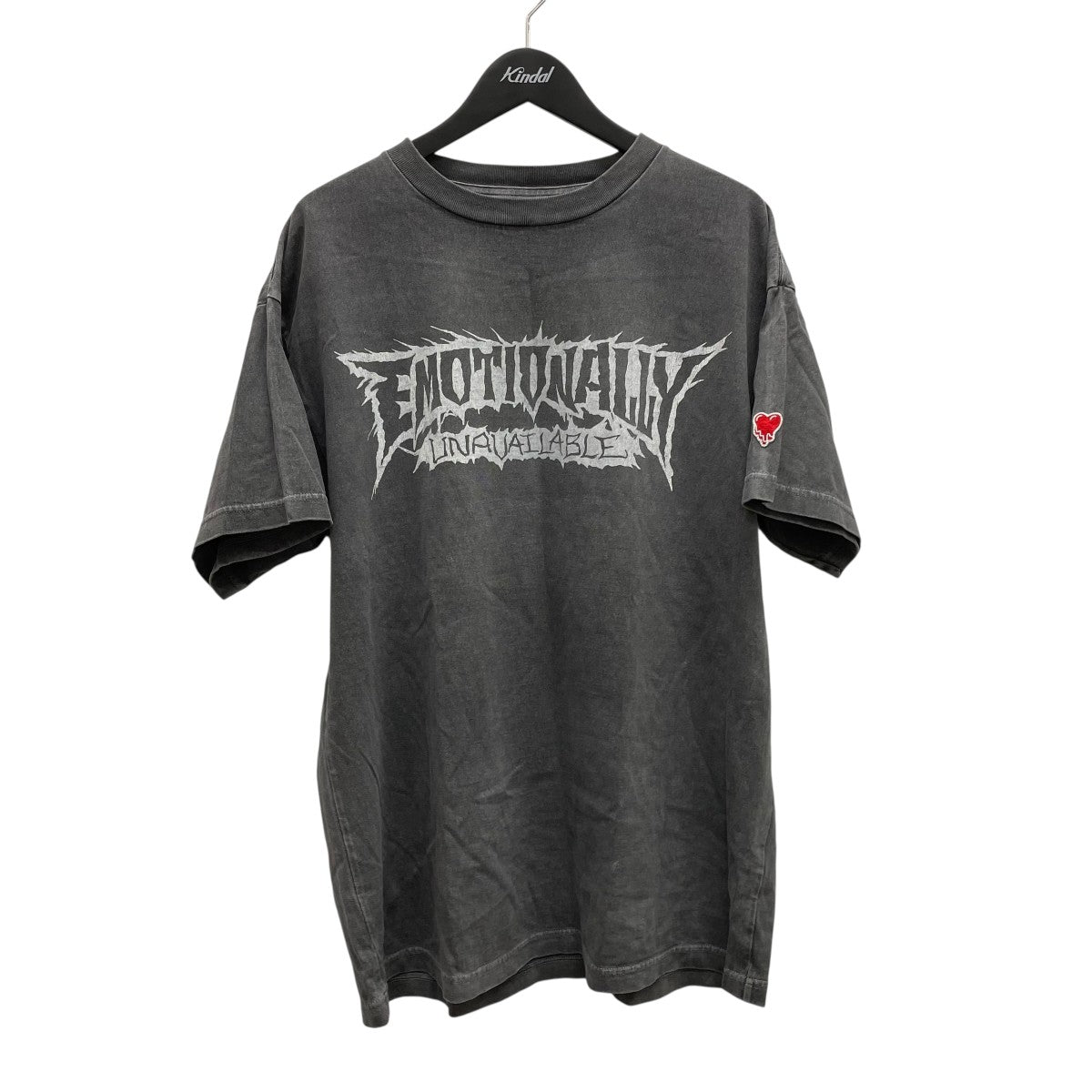 EMOTIONALLY UNAVAILABLE PUNK SPIKE TEE半袖TシャツEU-YS8-0000-048 古着・中古-1枚目のアイテム画像