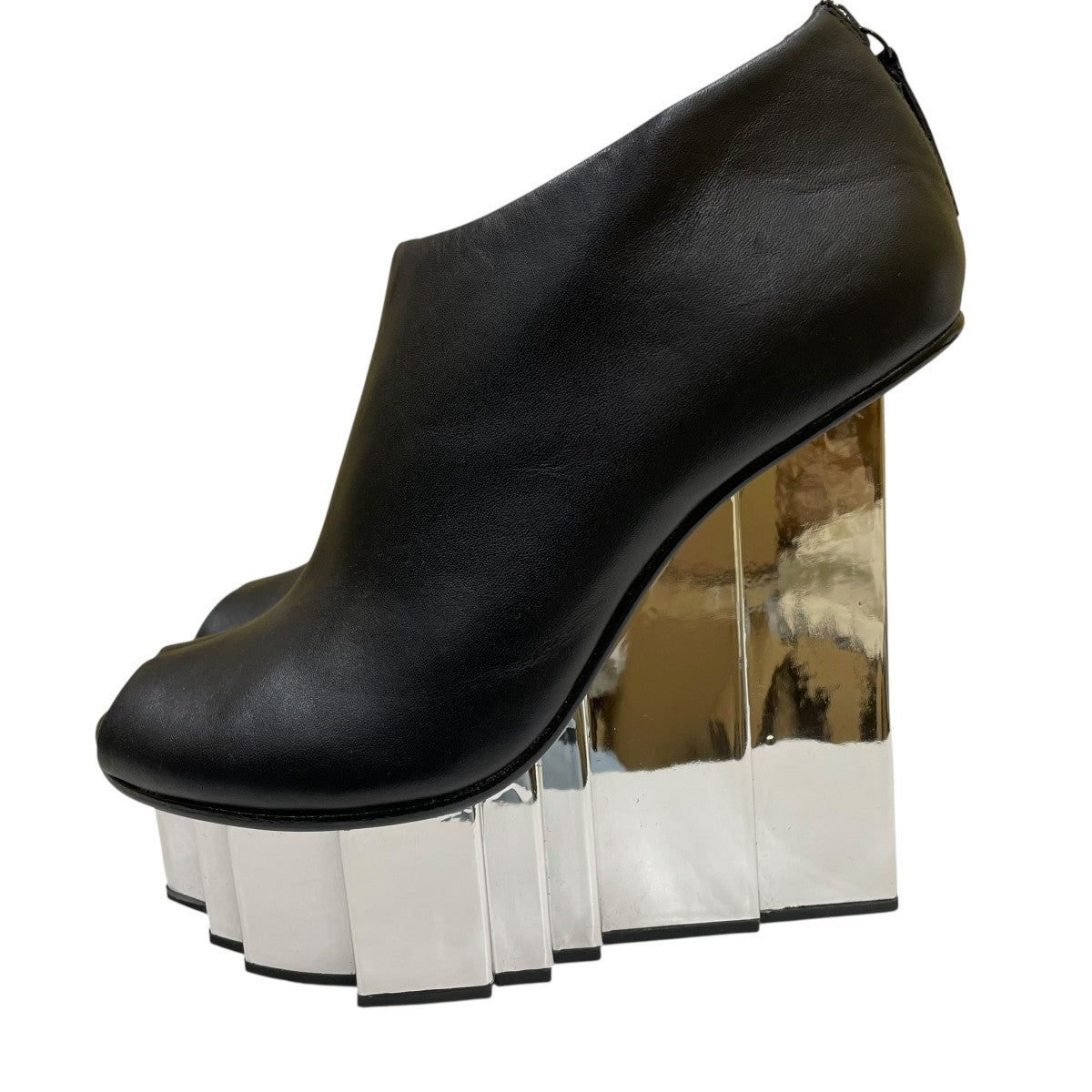 【未使用】UNITED NUDE ブラックブーティ イームズ ユナイテッド ヌード UNITED NUDE UNITED NUDE サイドゴアブーツ