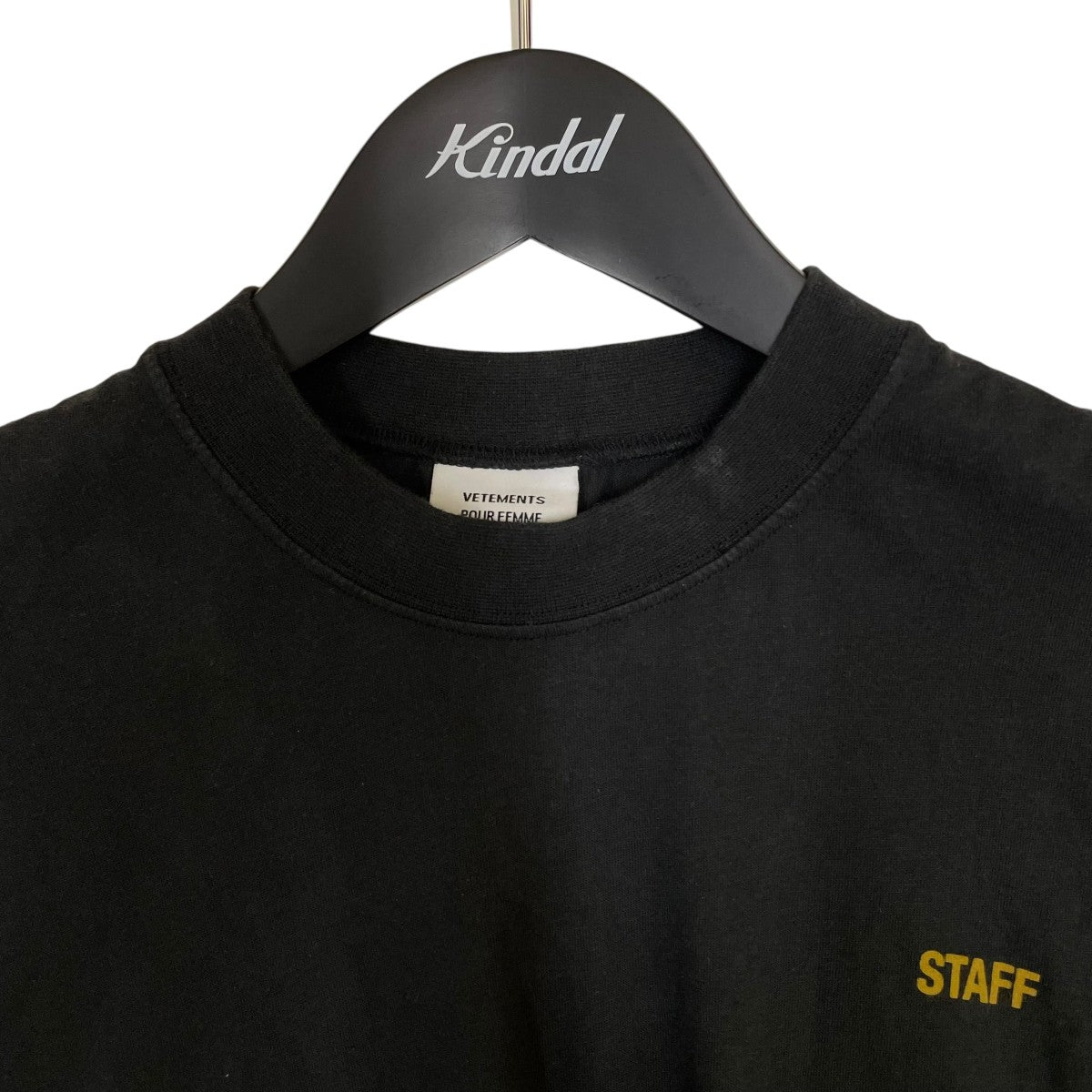 ロゴバックプリント半袖TシャツWAH18TR16