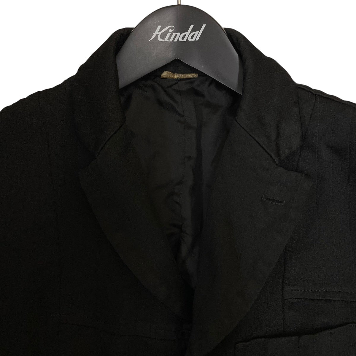 kimhekim パールボタン テーラードジャケット黒34 Kimhekim パール ジャケット | ブラック | FARFETCH JP