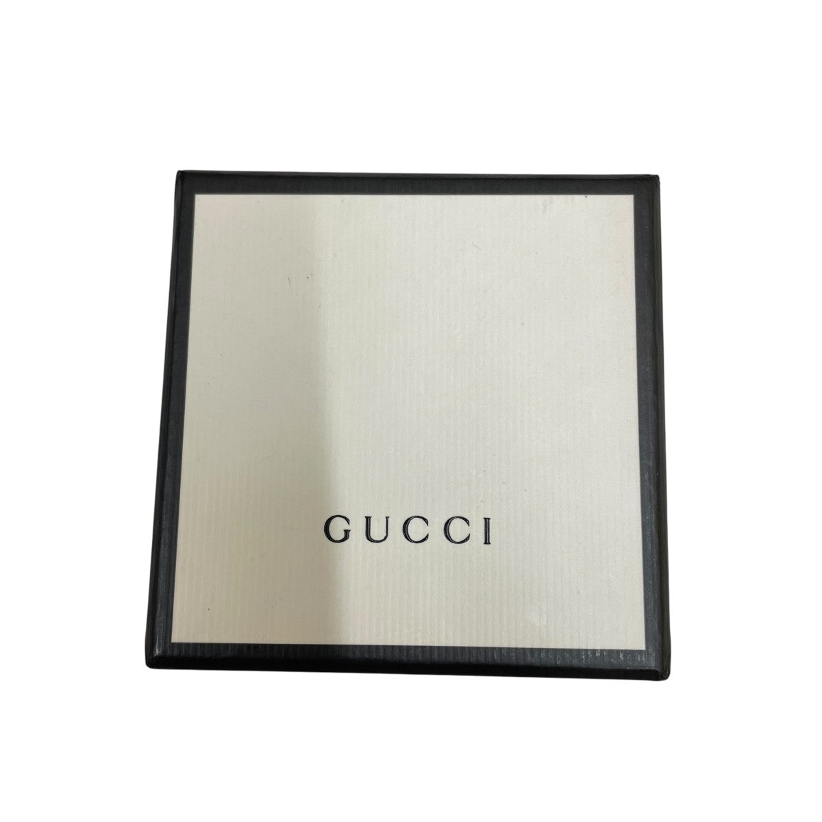 GUCCI(グッチ) GGロゴアイコンリング ホワイト サイズ 15号｜【公式