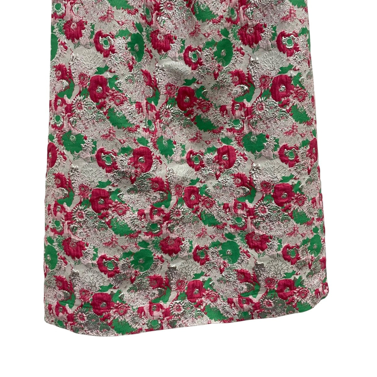 Ganni 3D JACQUARD STRAP DRESSノースリーブワンピース6499 古着・中古-4枚目のアイテム画像