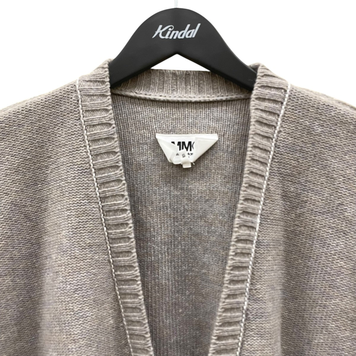 MM6 Maison Margiela グレー カーディガン M MM6 Maison Margiela グレー カーディガン M