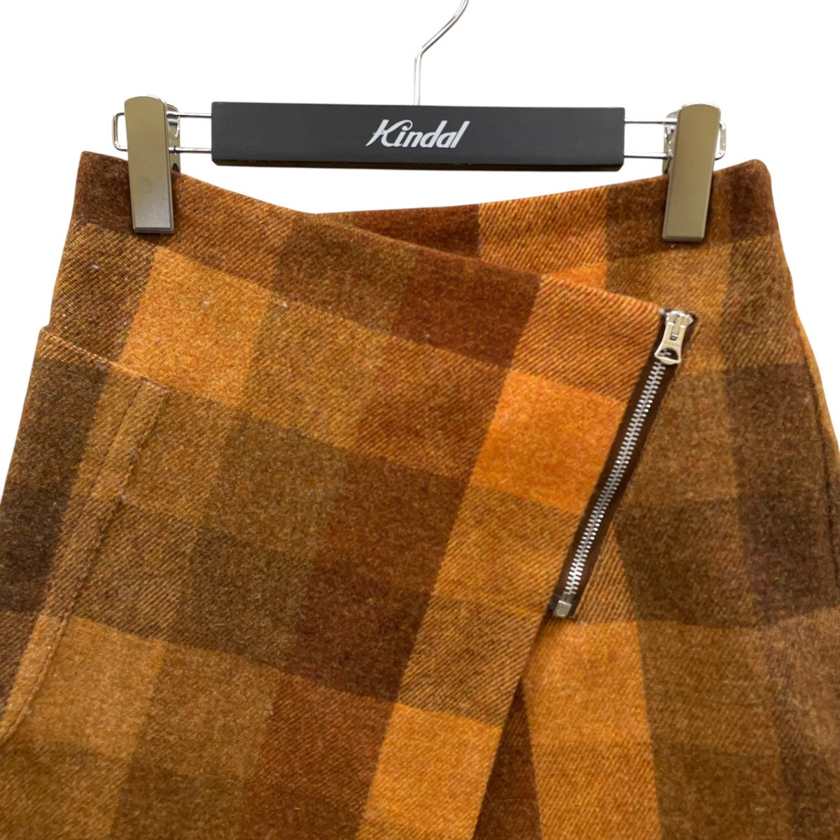 Checked Wrap Skirt巻きスカートAF0208