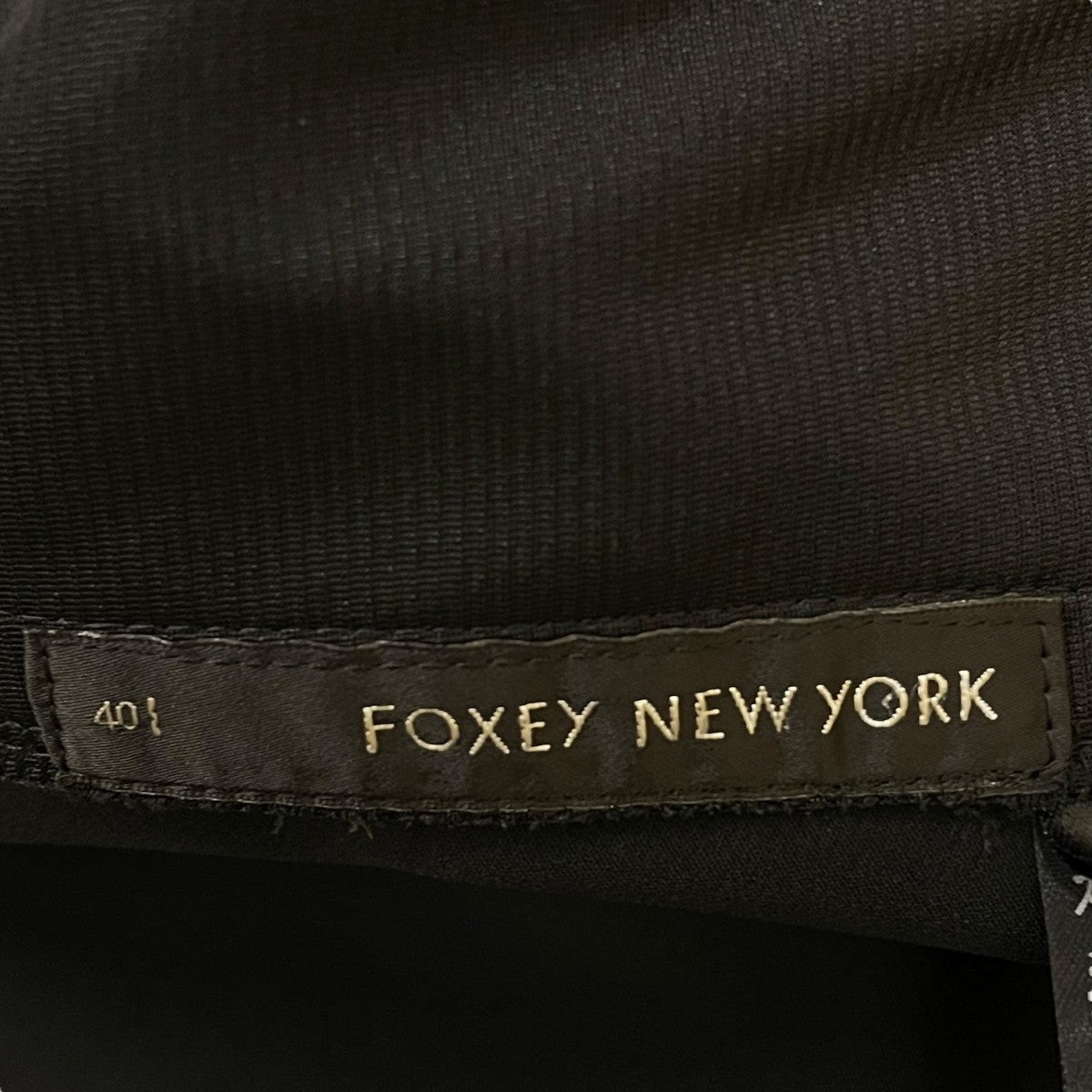 FOXEY NEWYORK オランジェリー ノースリーブワンピース30961-NSOFX405T 古着・中古-6枚目のアイテム画像
