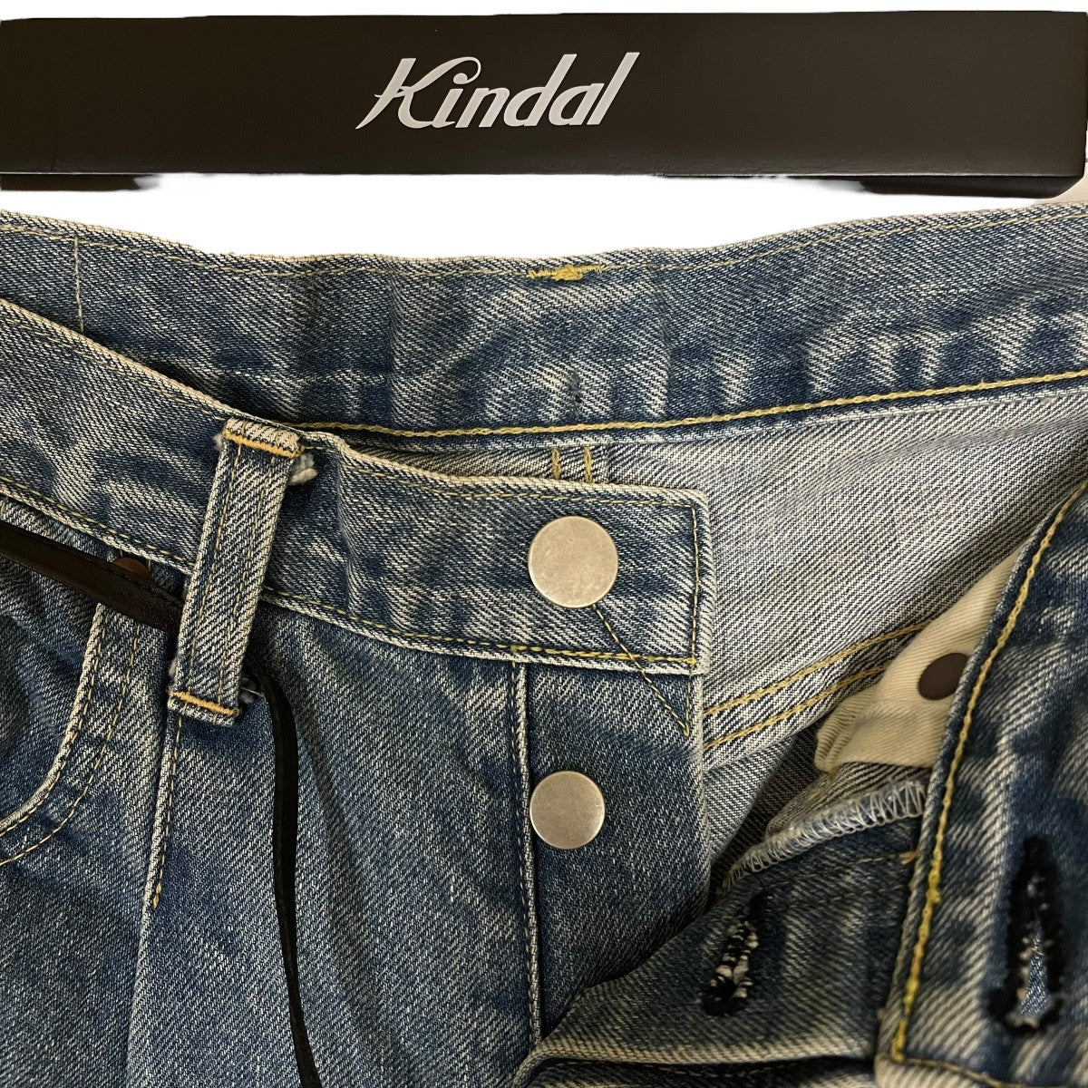 23SSVINTAGE REPRODUCTION DAMAGE DENIM JEANSダメージ加工デニムパンツST515